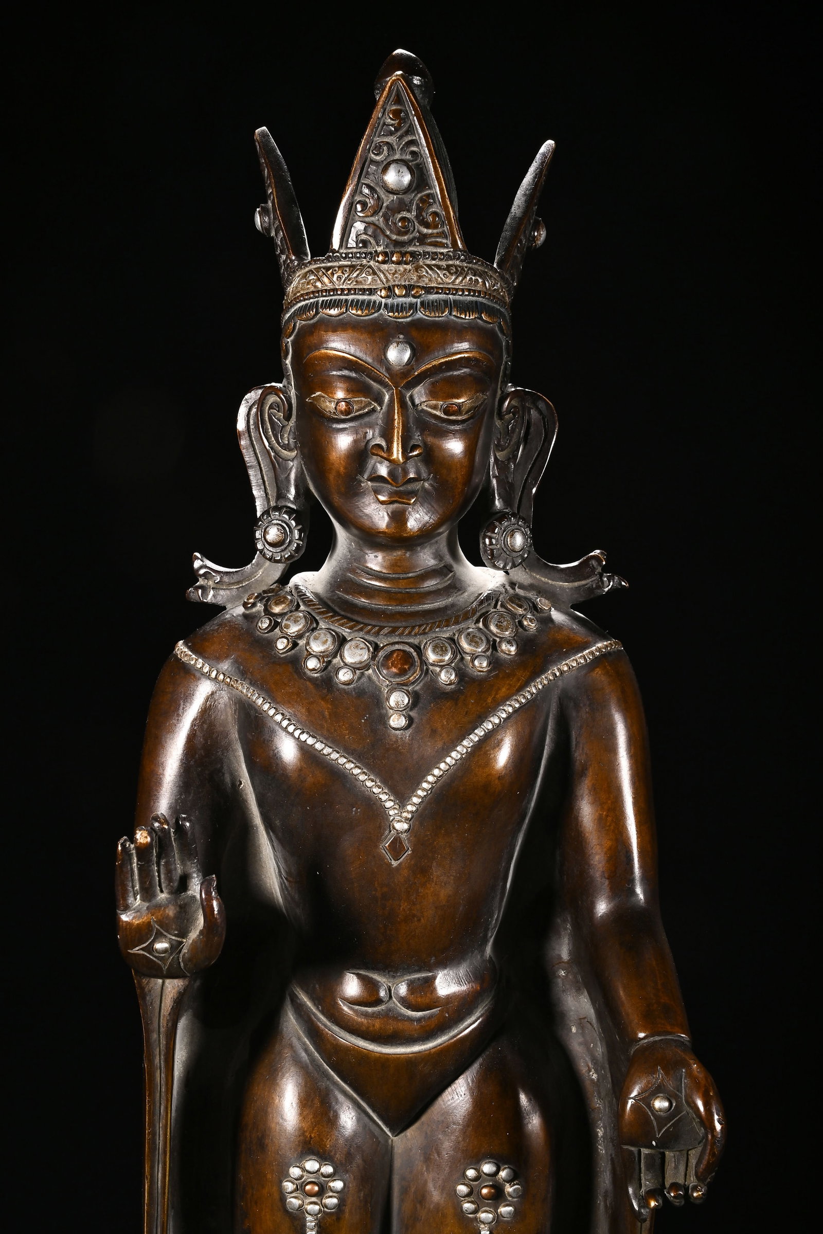 Bronze GuanYin Figure - 2