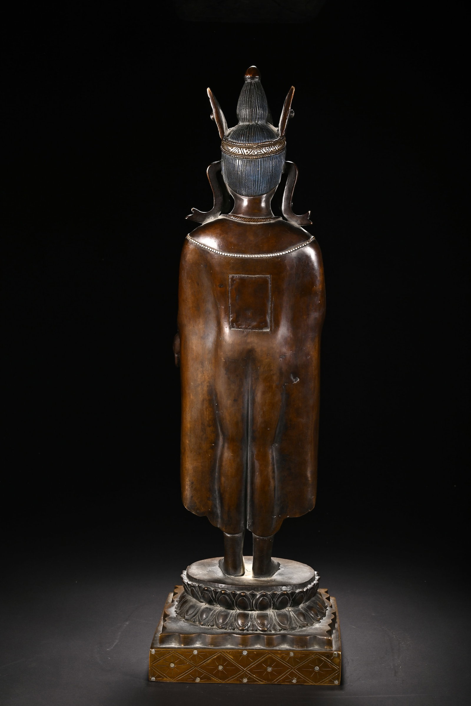 Bronze GuanYin Figure - 7