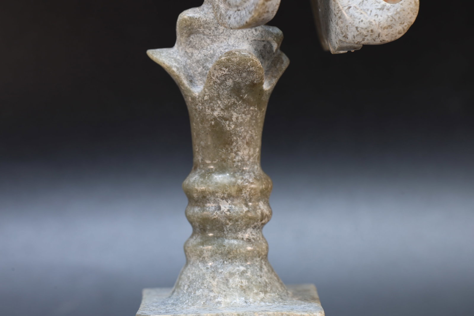 Jade Carved Beast Shape Figure - 8