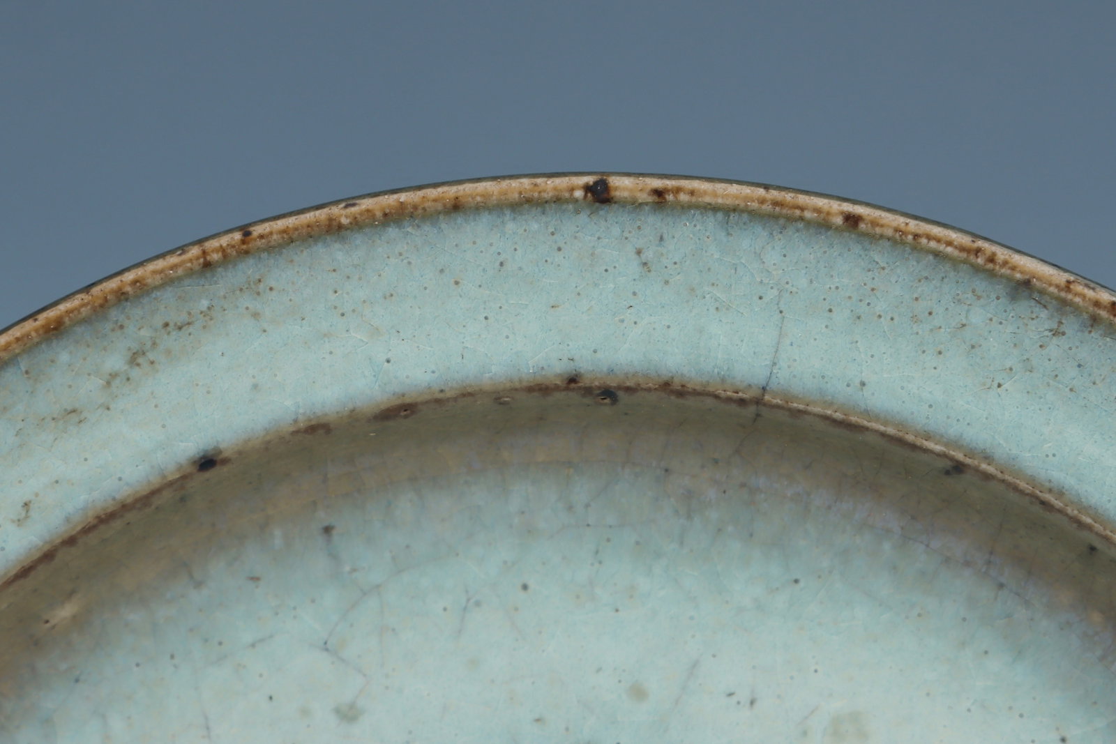 Jun Ware Porcelain Plate - 3