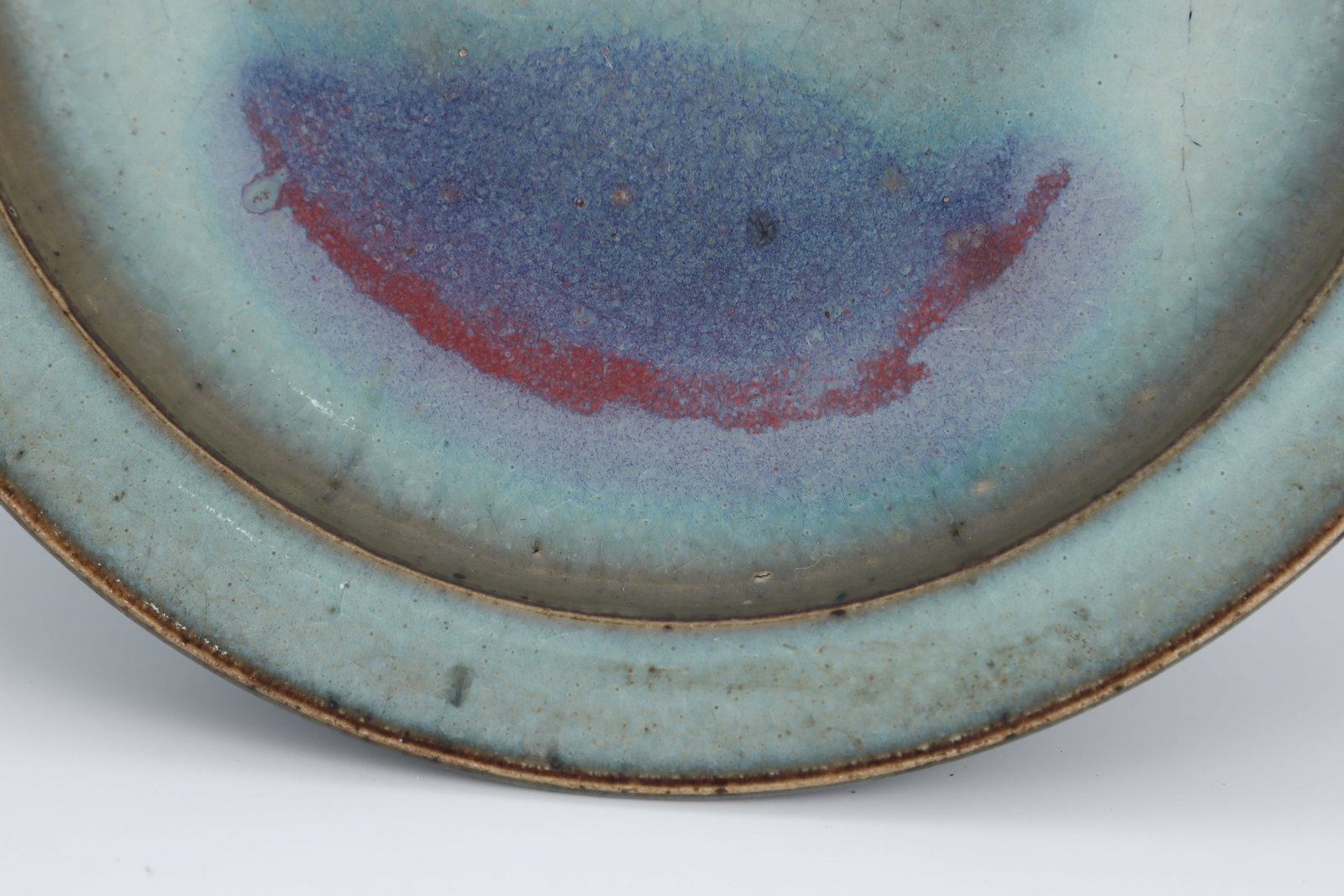 Jun Ware Porcelain Plate - 4
