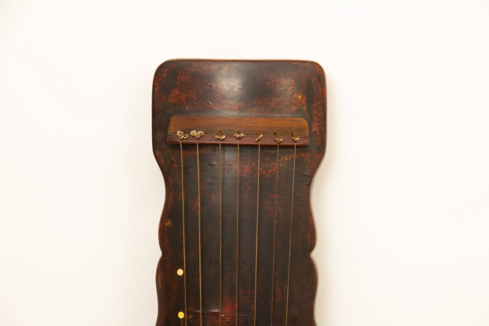 Chinese Lacquered Guqin String Instrument - 2