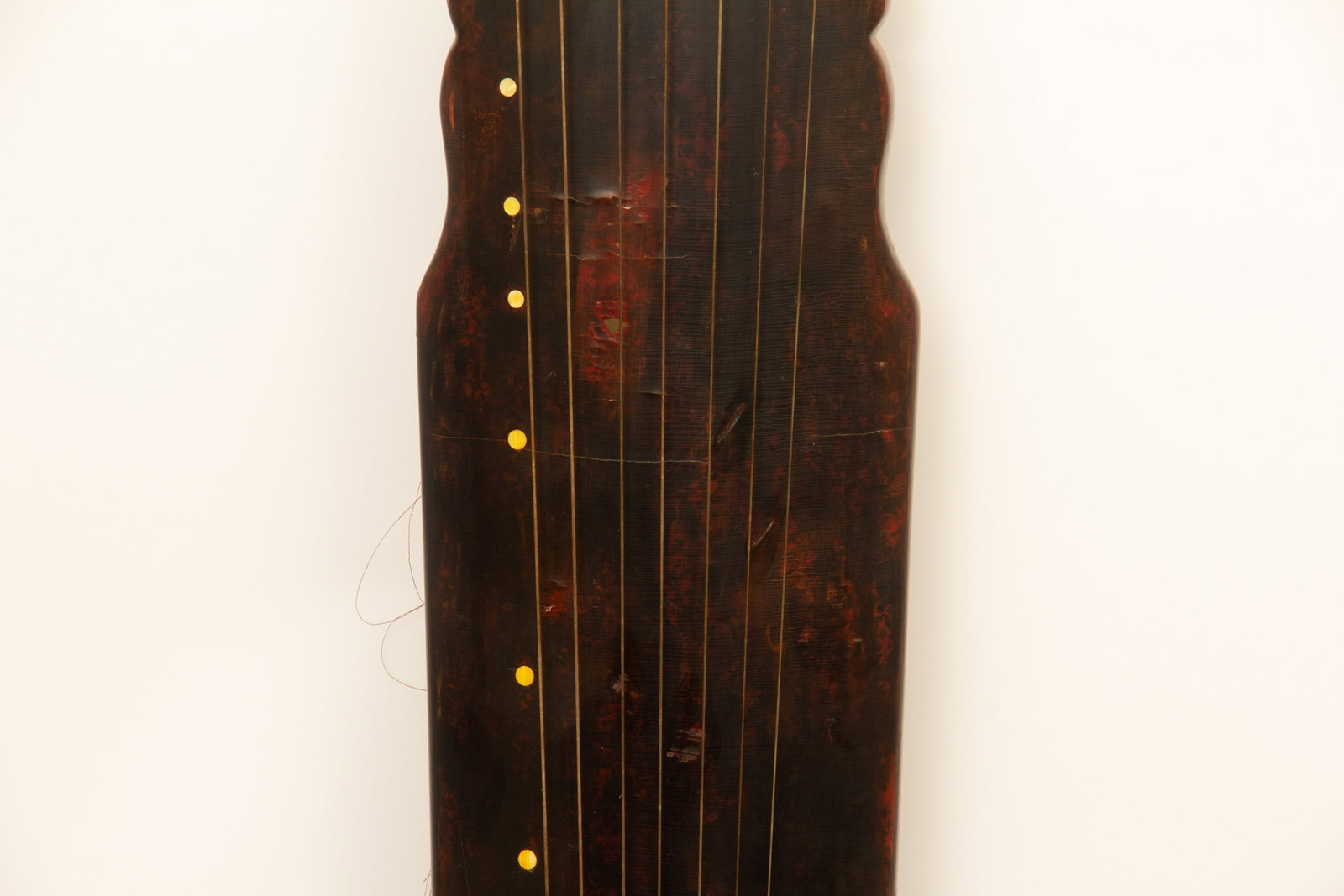 Chinese Lacquered Guqin String Instrument - 3