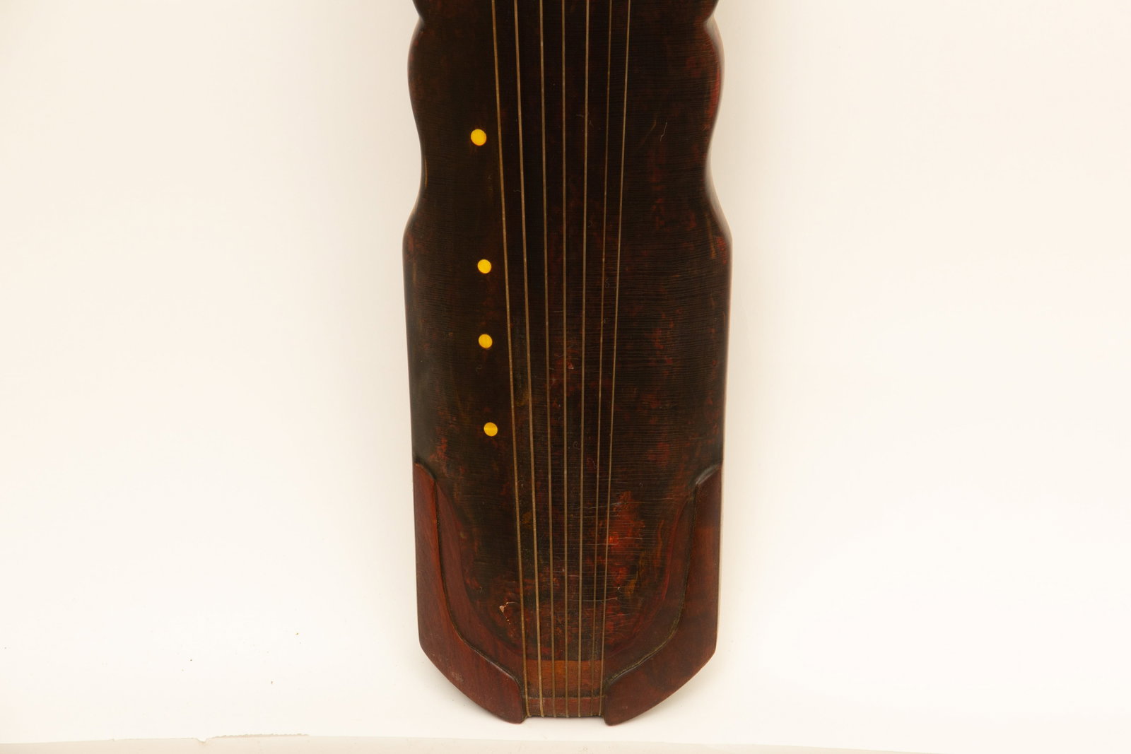 Chinese Lacquered Guqin String Instrument - 5