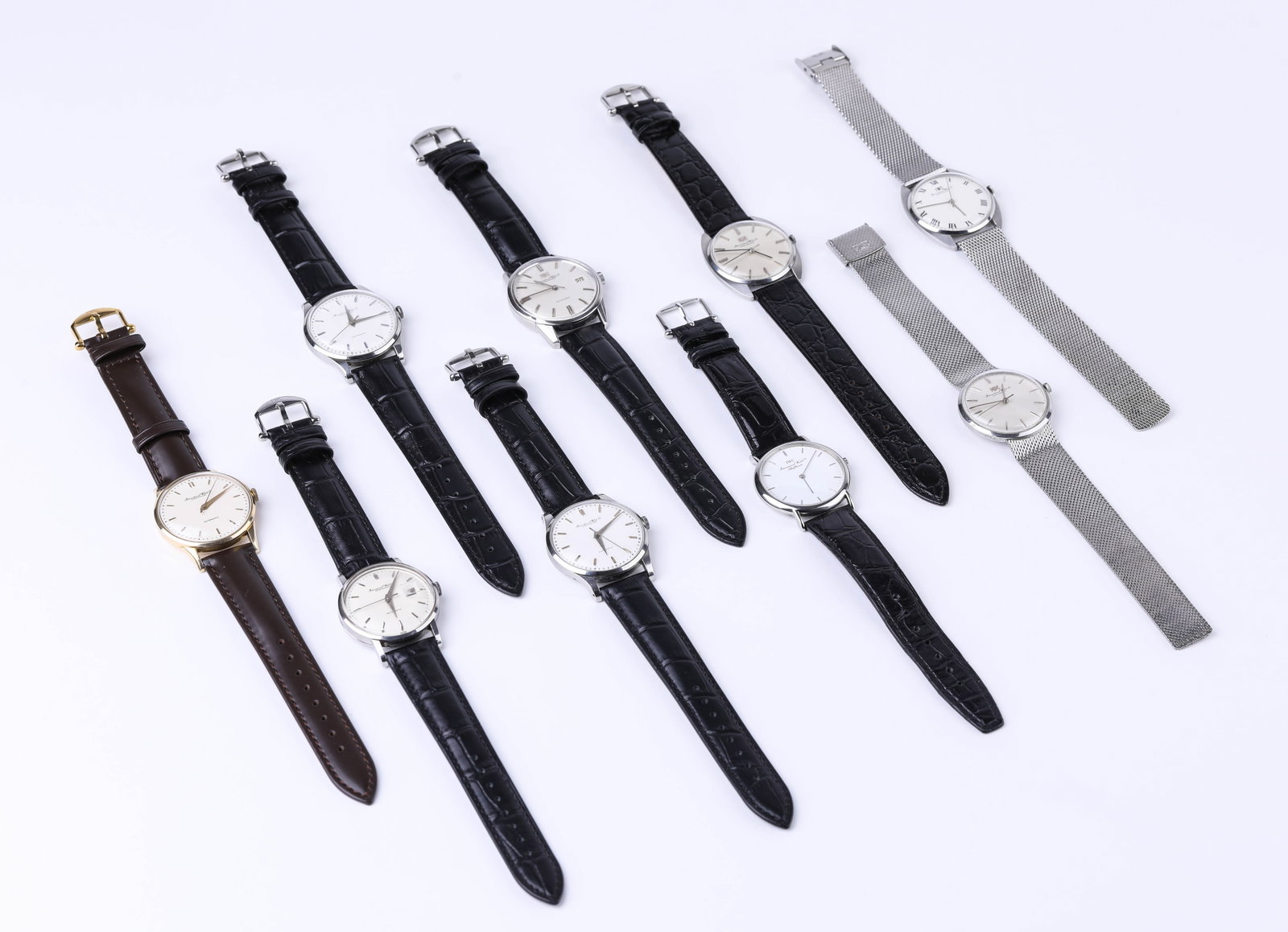 A GROUP OF 1960S IWC SCHAFFHAUSEN WRISTWATCHES: A GROUP OF 1960S IWC SCHAFFHAUSEN WRISTWATCHES Description: Dimensions: Width: 34.3 mm x Width: 36.8 mm. All measurements are approximate.