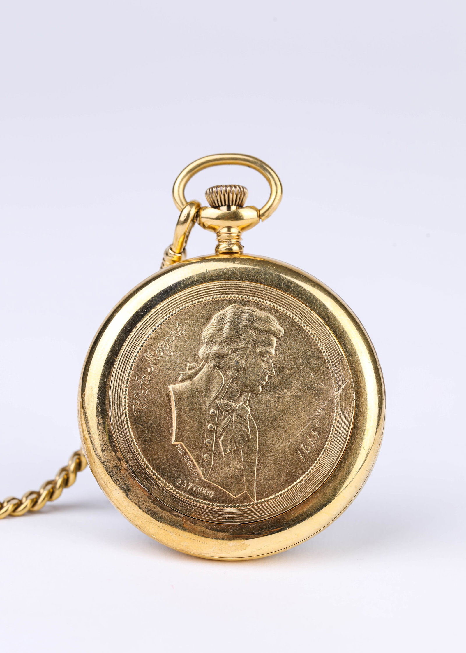 A 'MOZART' POCKET WATCH - 3
