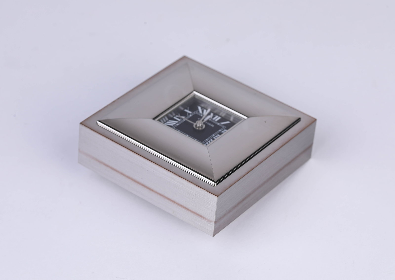 A CARTIER MANTEL CLOCK - 4