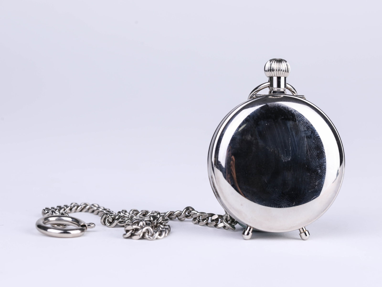AN EPOS 'SKELETON' POCKET WATCH - 3