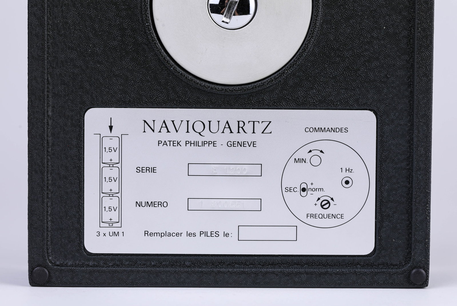 A PATEK PHILIPPE MARINE CHRONOMETER - 5