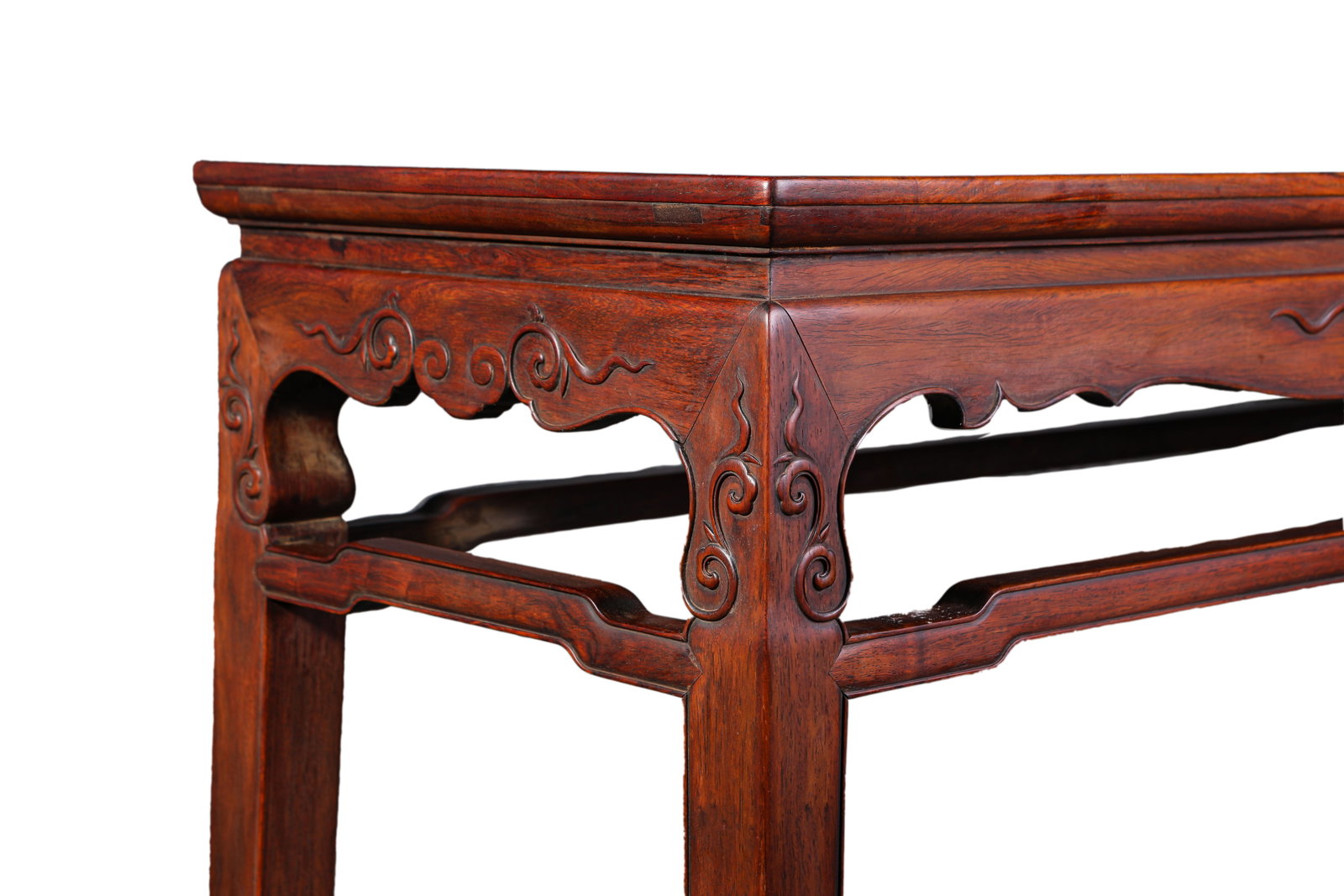 A WOOD LONG TABLE - 4