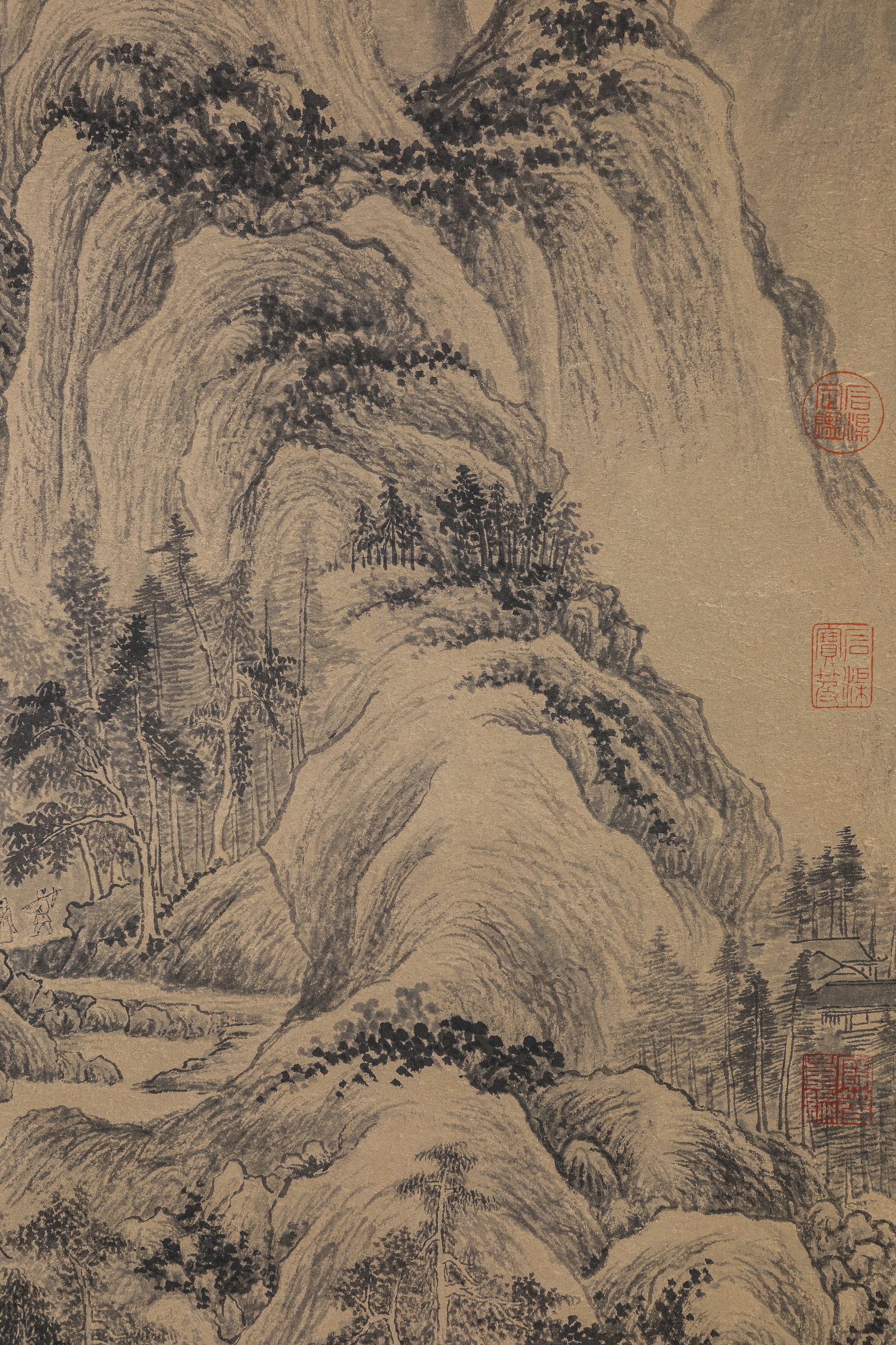 WANG JIAN (1598-1677), ATTRIBUTED TO, LANDSCAPE - 4