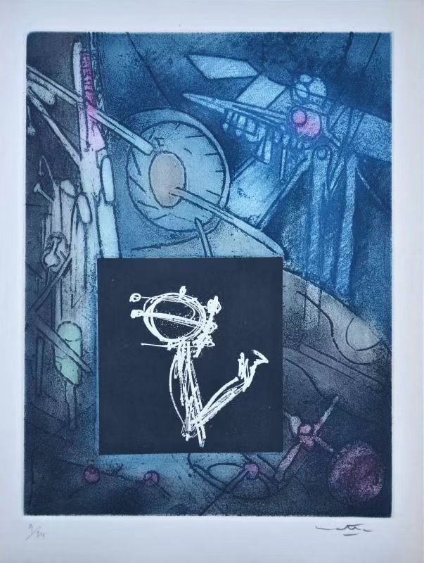 ROBERTO MATTA(1911-2002) 1964 ETCHING (1 of 1)