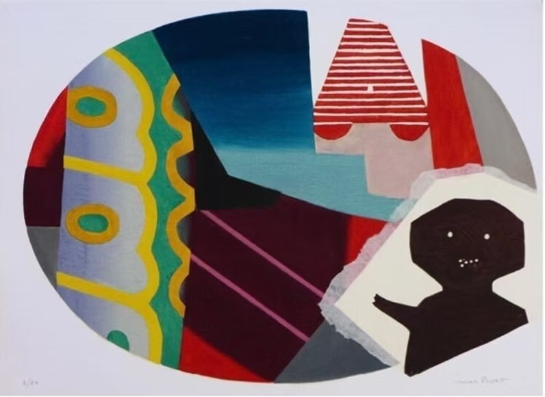 MAX PAPART(1911-1994) 1985 LITHOGRAPHY (1 of 1)
