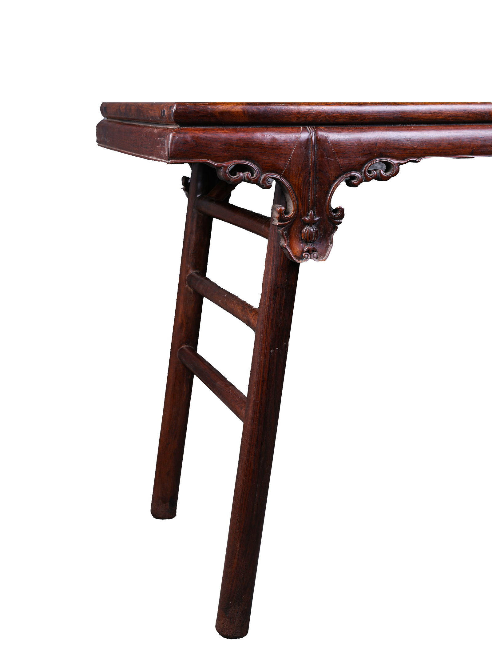 A WOOD CAMP TABLE - 4
