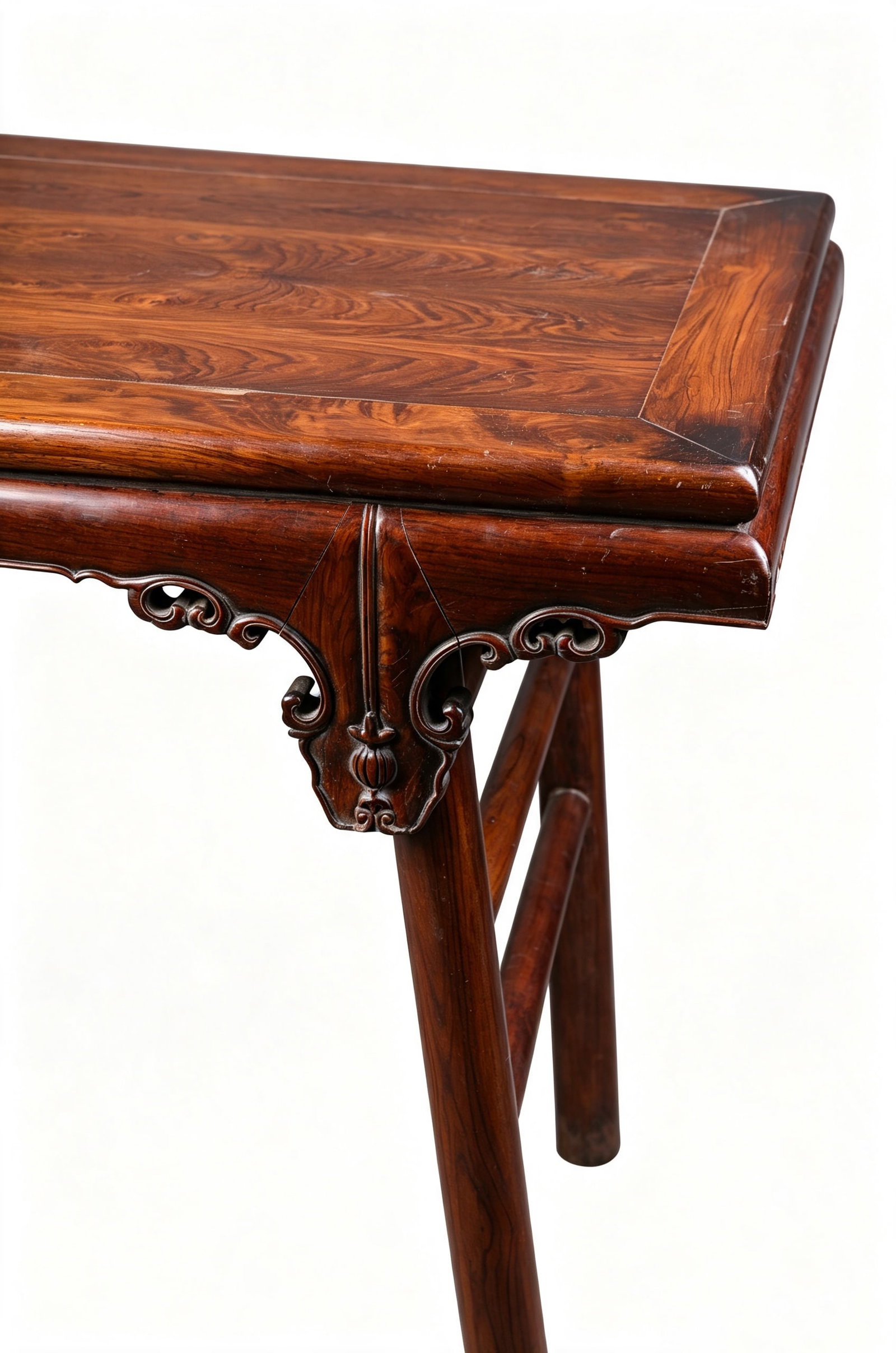 A WOOD CAMP TABLE - 5