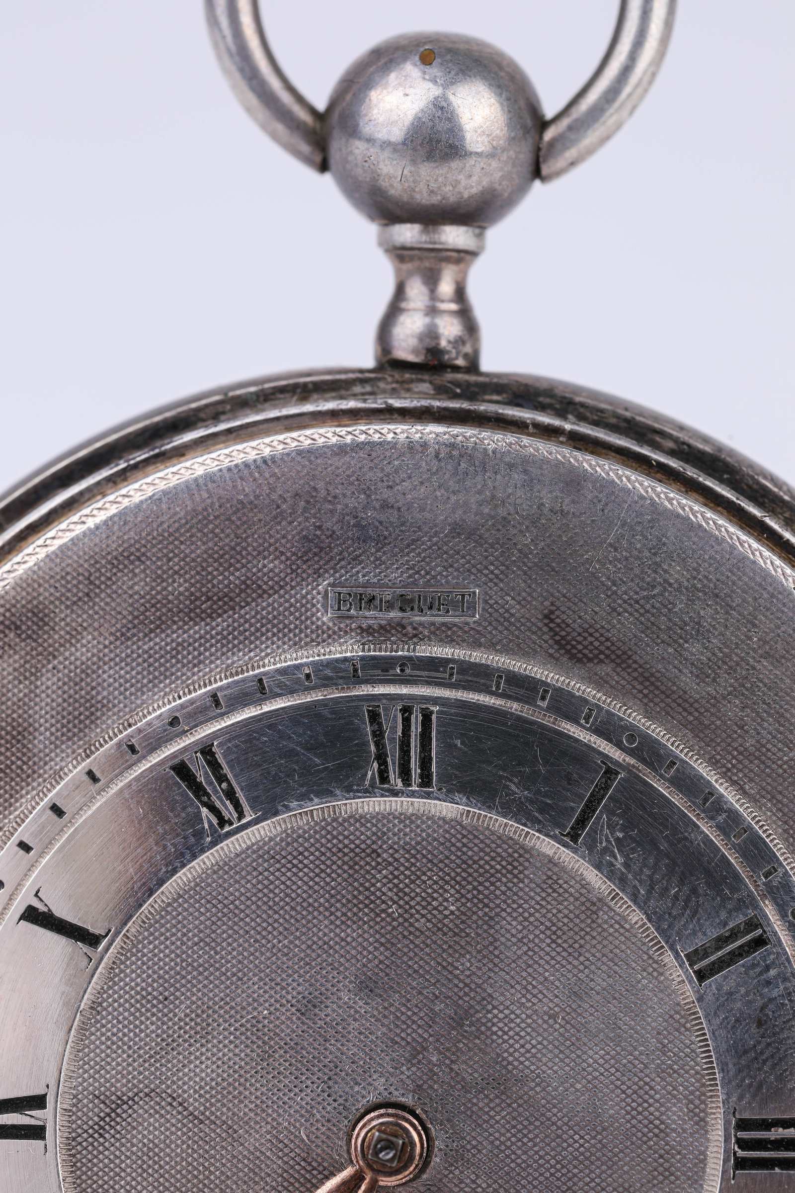A BREGUET POCKET WATCH - 4