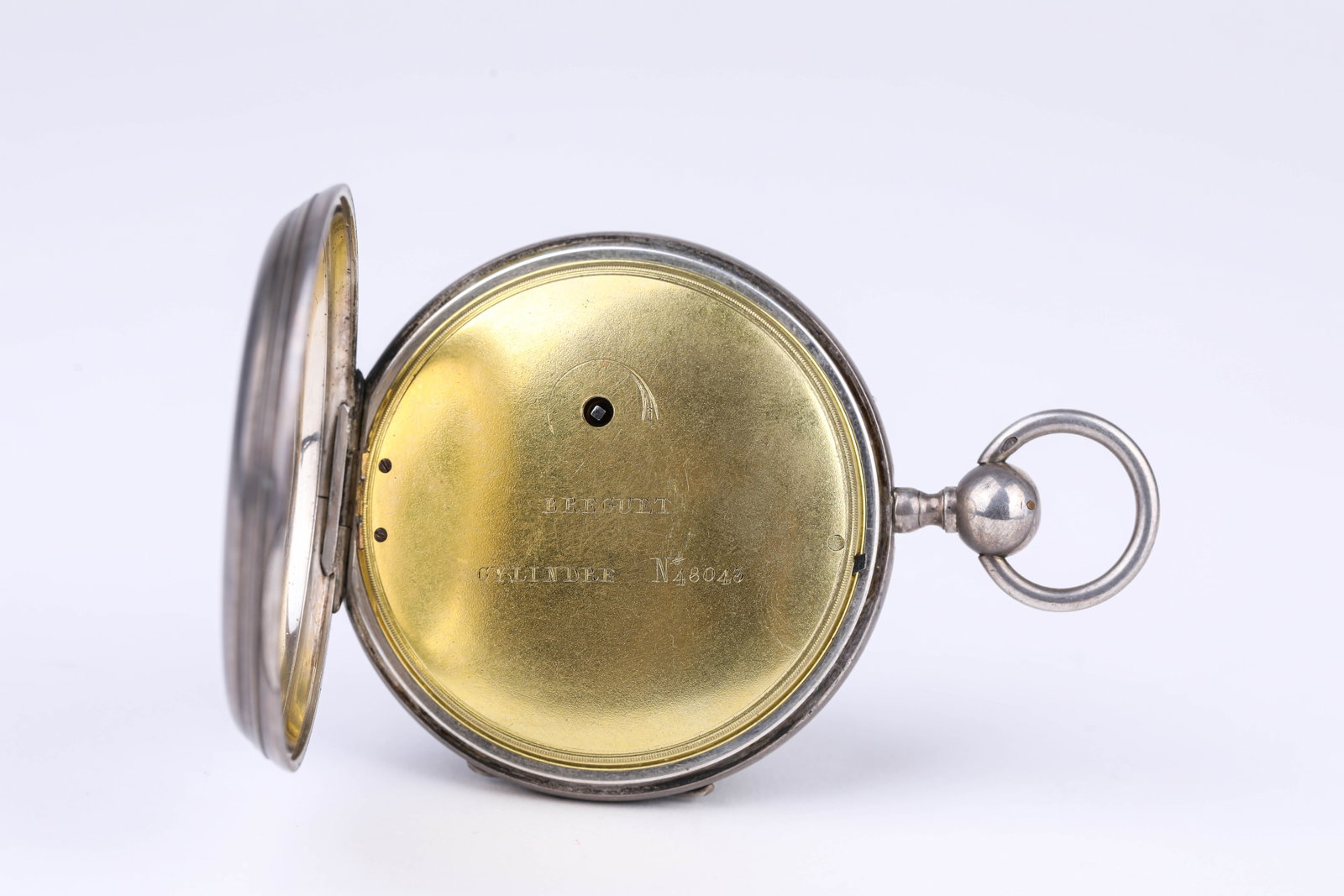 A BREGUET POCKET WATCH - 5