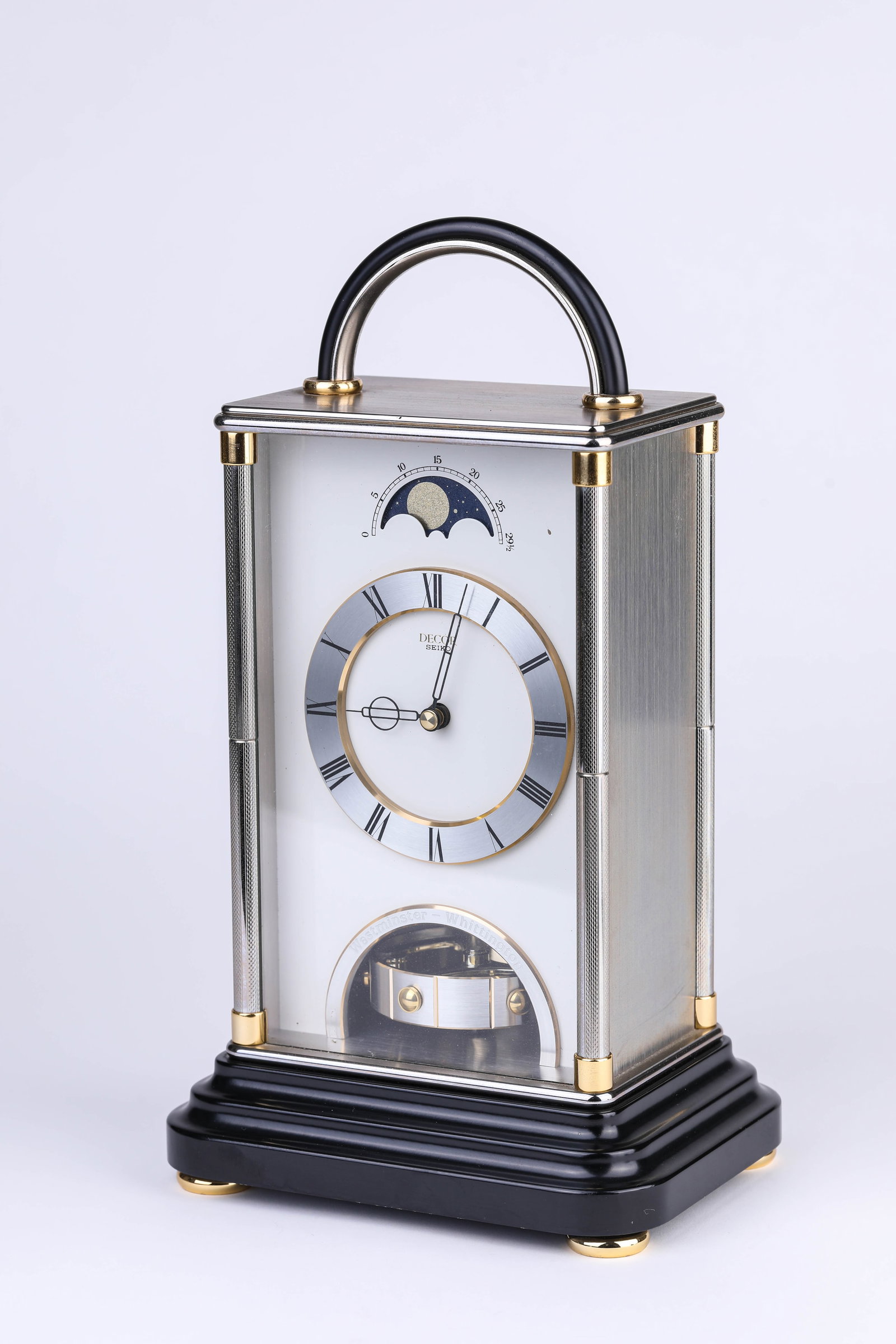 A SEIKO MANTEL CLOCK - 6