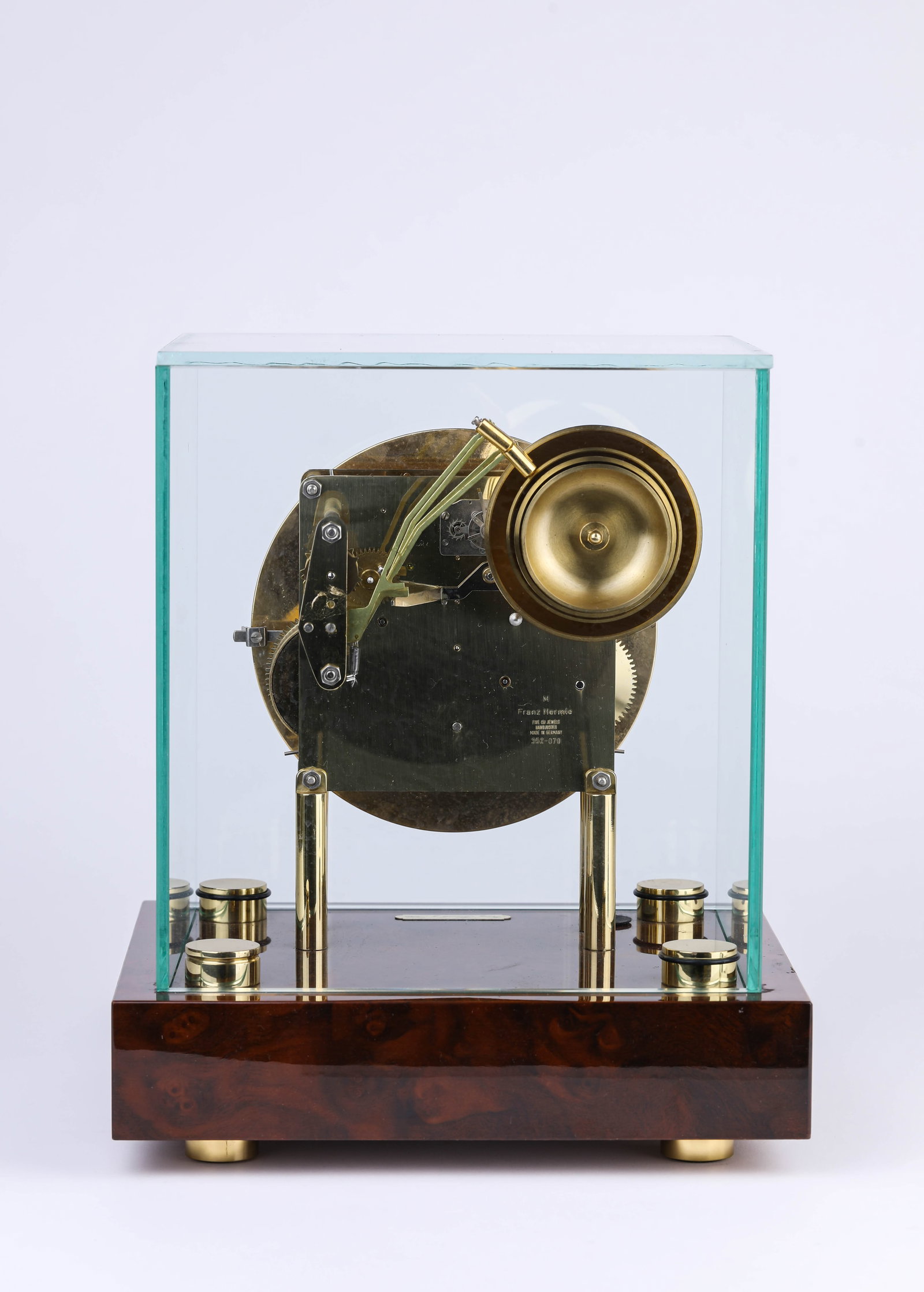 A FRAN HERMLE PENDULUM CLOCK - 5