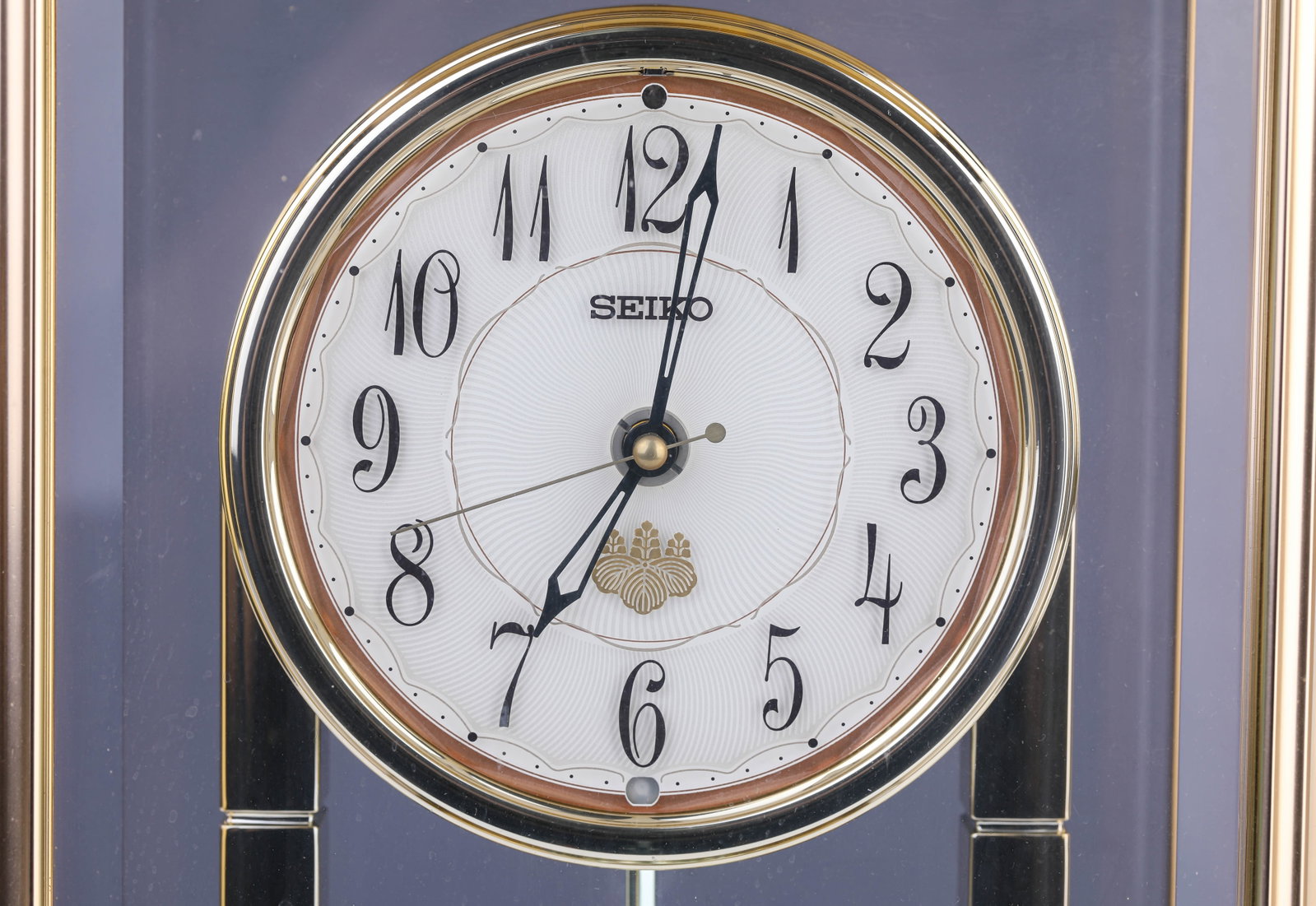 A SEIKO MANTEL CLOCK - 3