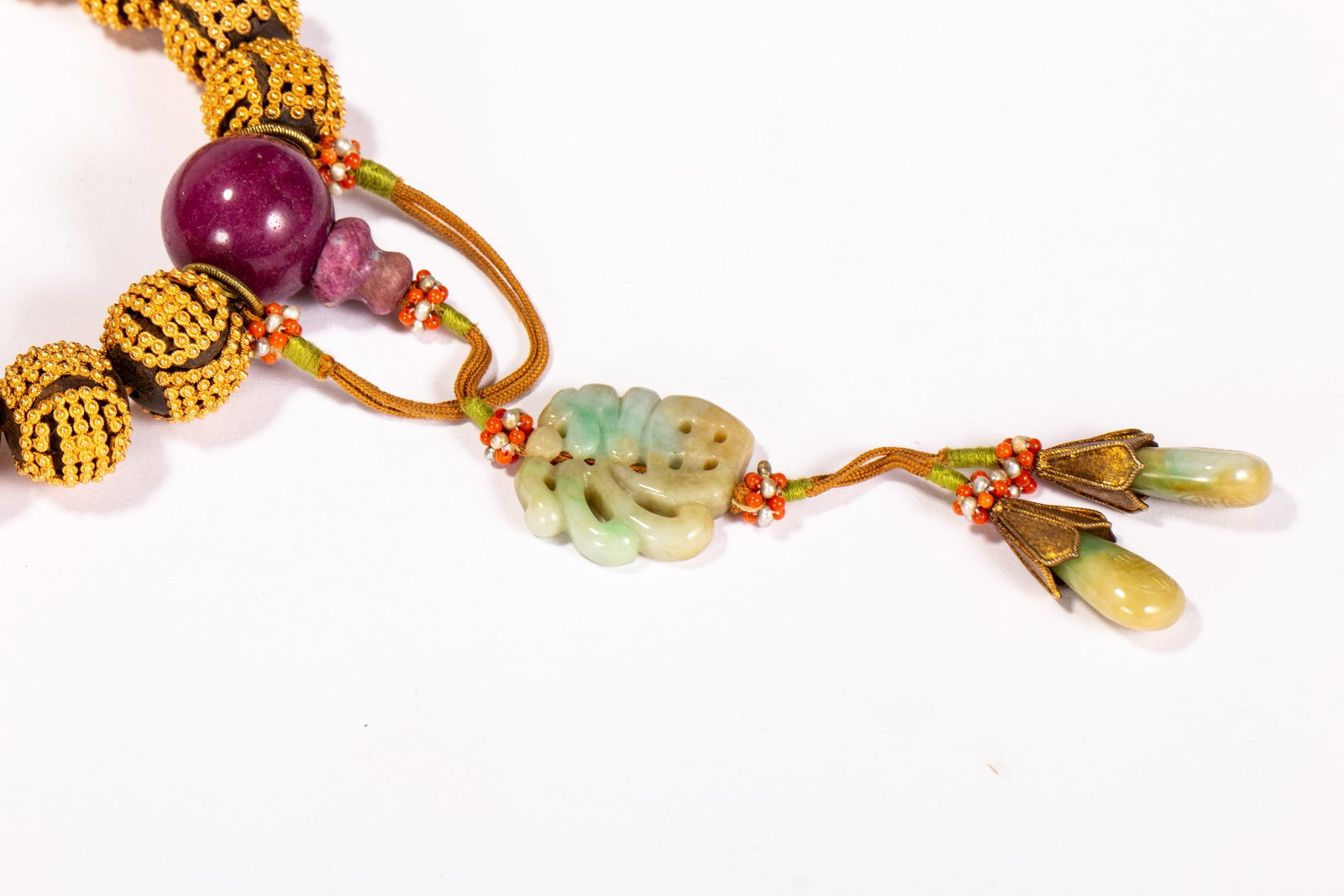 A Chinese Agarwood Prayer Hand String - 3