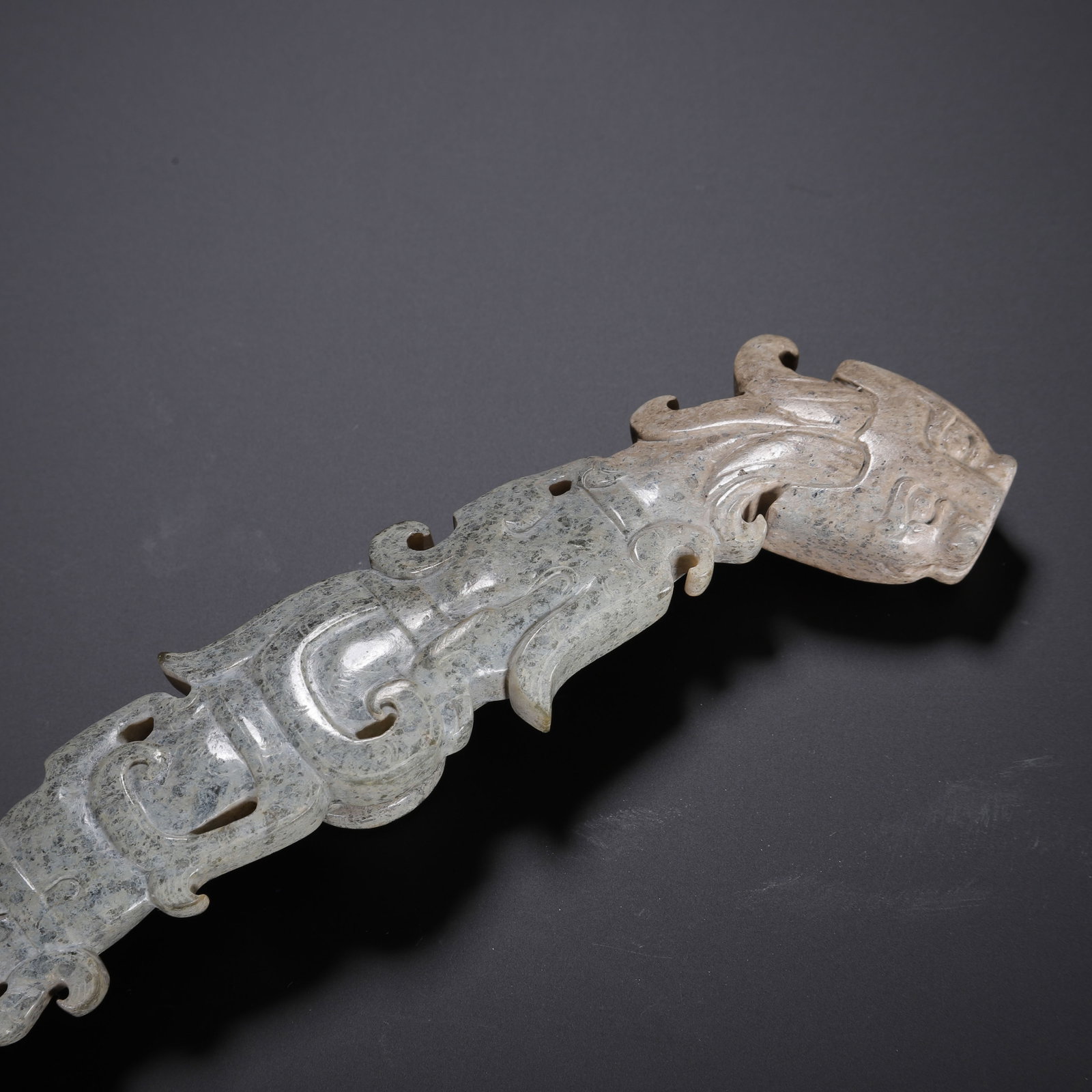Chinese Archaic Jade Belt Hook - 2