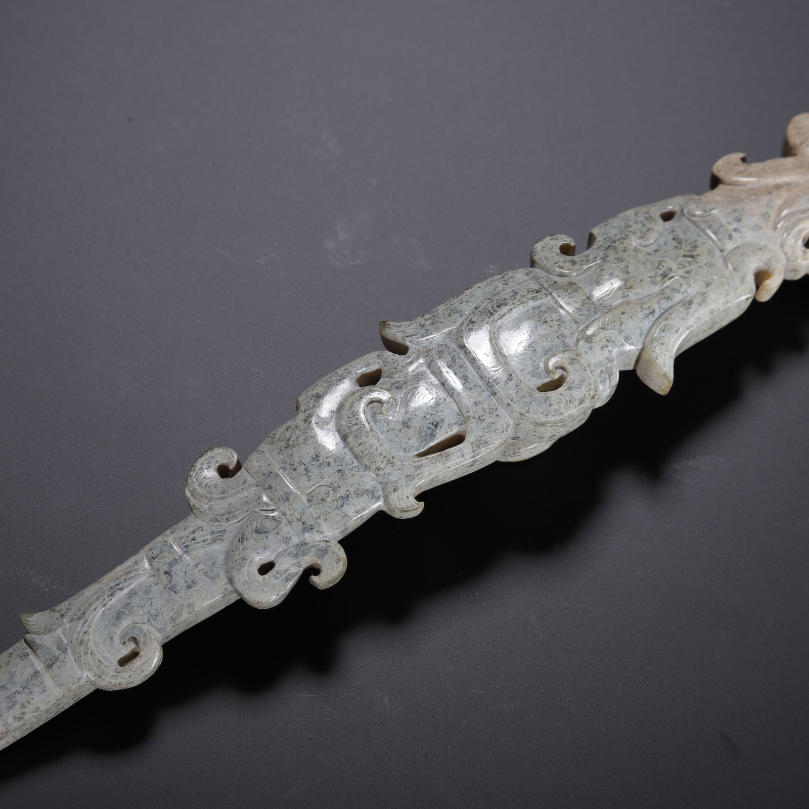 Chinese Archaic Jade Belt Hook - 3