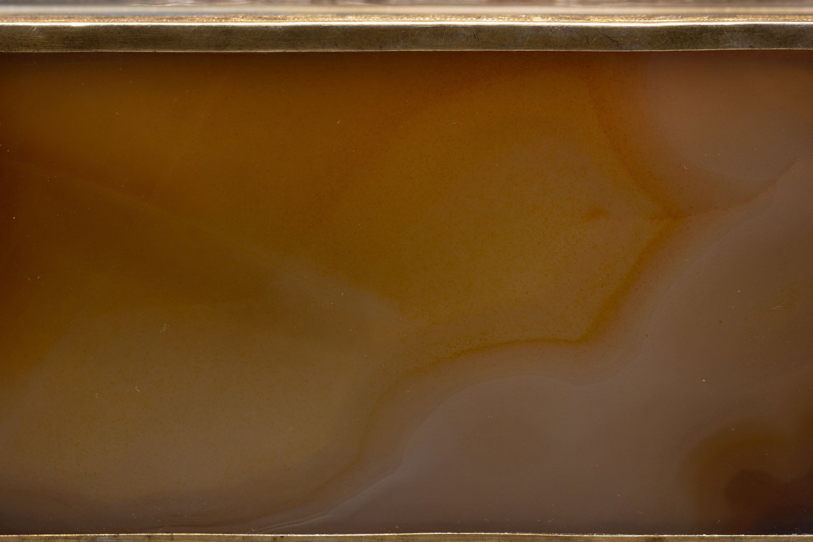 A Chinese Gilt Mounted Agate Box - 9