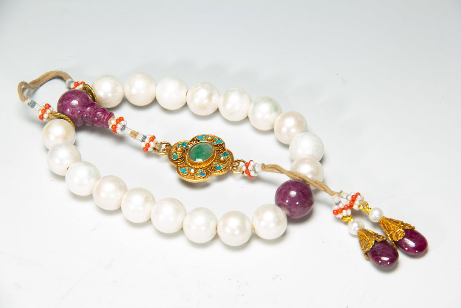 A Chinese Pearl Prayer Hand String - 6
