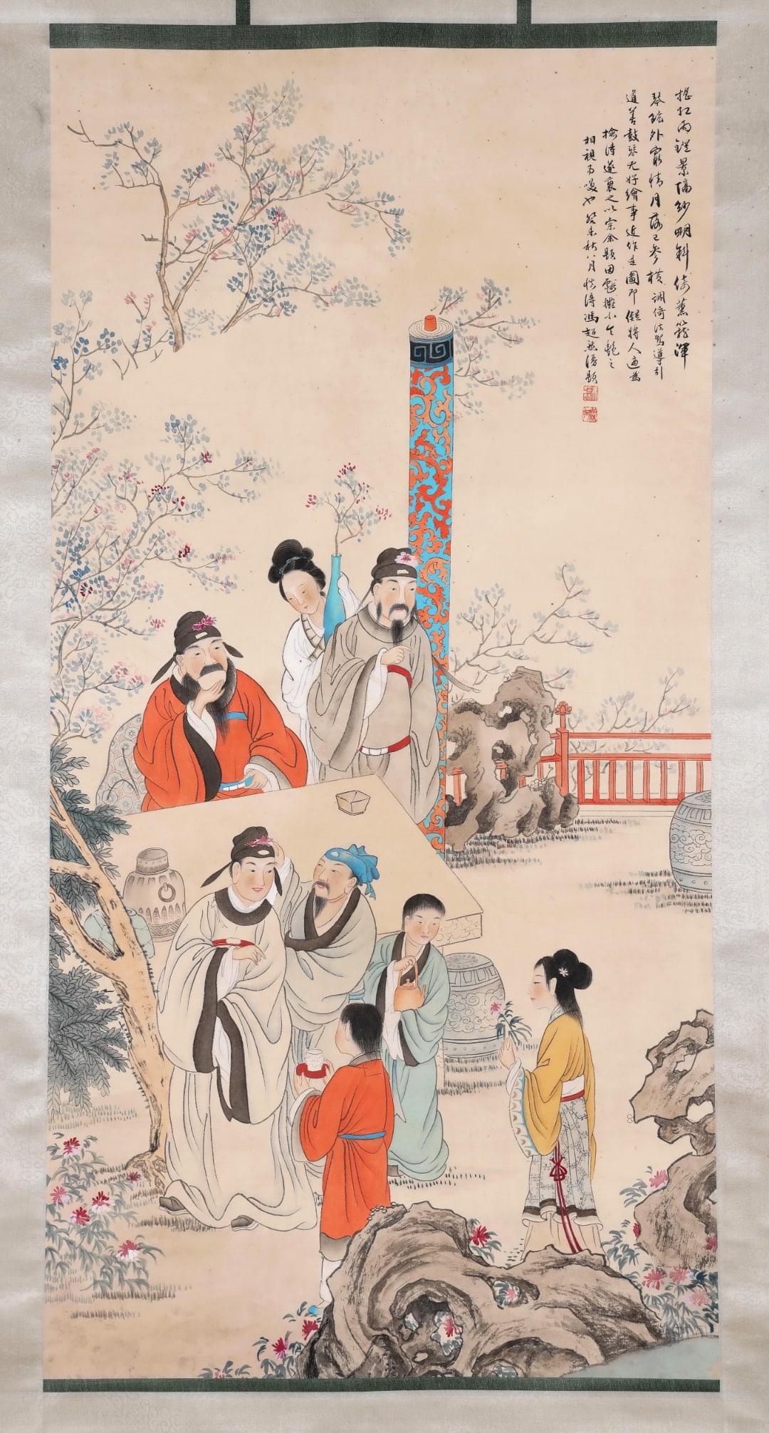 Chinese Drawing Character Story Painting,Feng Chaoran Mark: Chinese Drawing Character Story Painting,Feng Chaoran Mark (128 x 65cm)