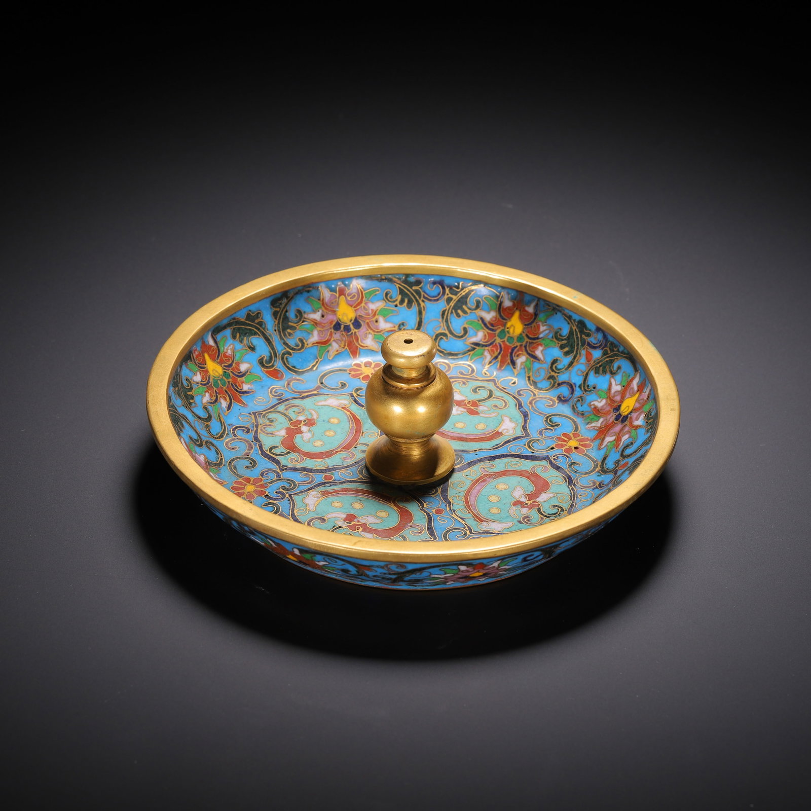 A Chinese Cloisonne Incense Holder (1 of 9)