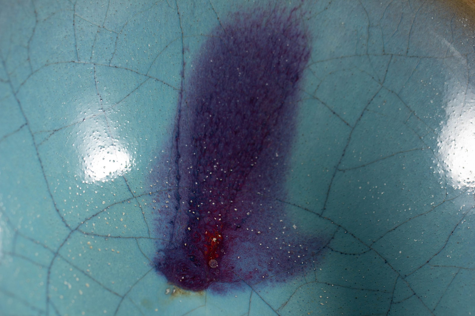 A Chinese Junyao Purple-Splashed Bowl - 4