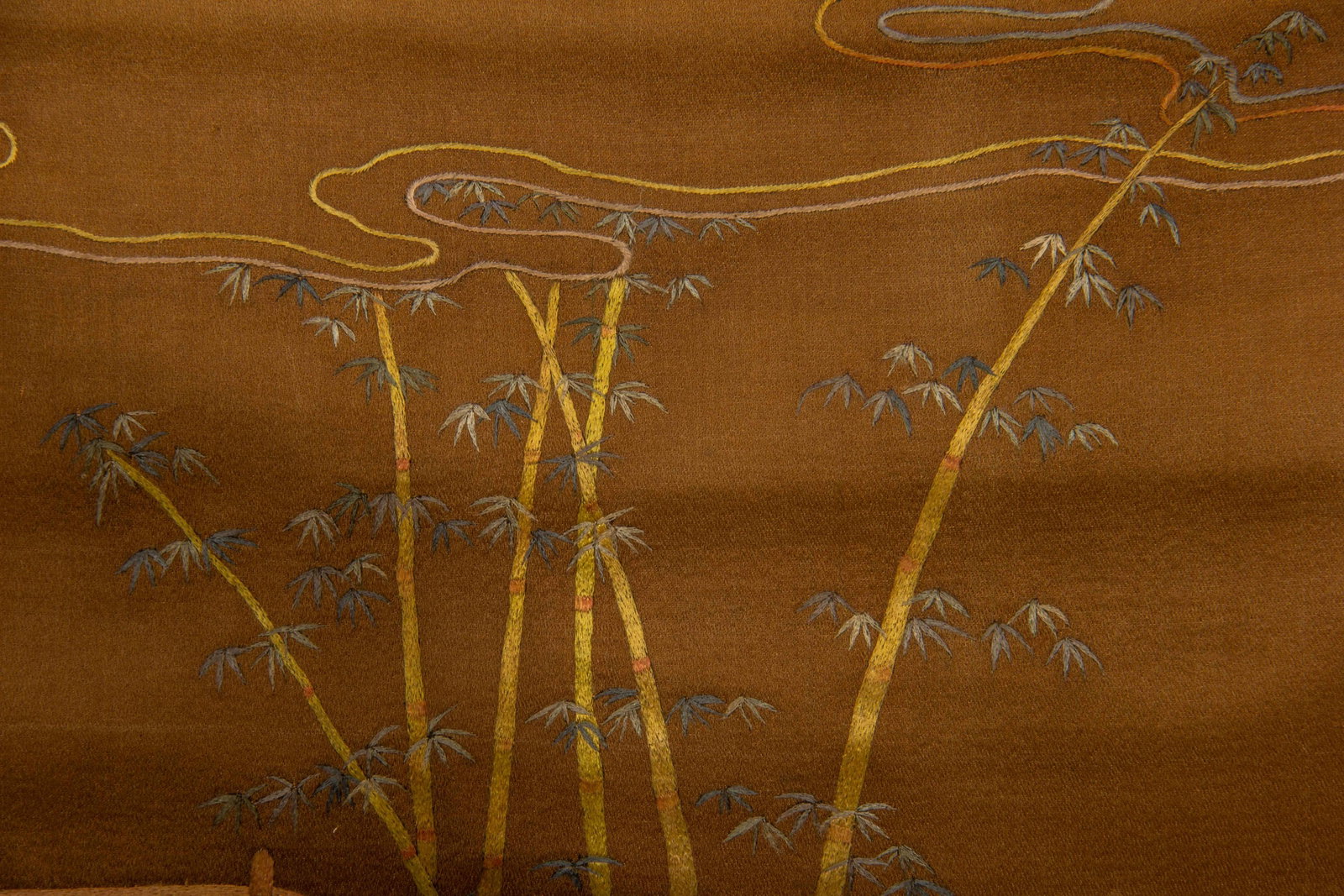 Chinese Kesi Figural Scroll - 8