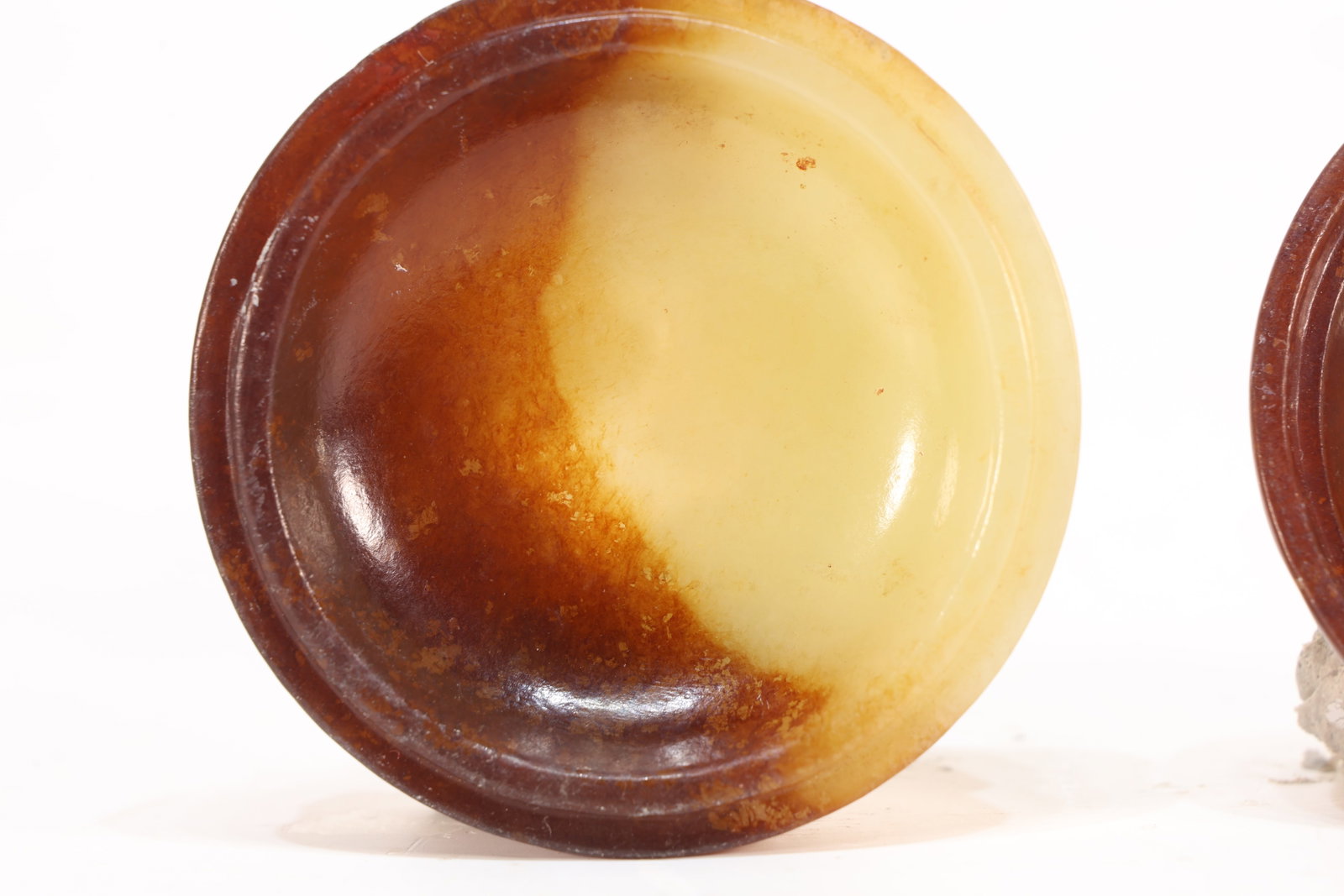 Jade Carved Dragon Pattern Lid Box - 7