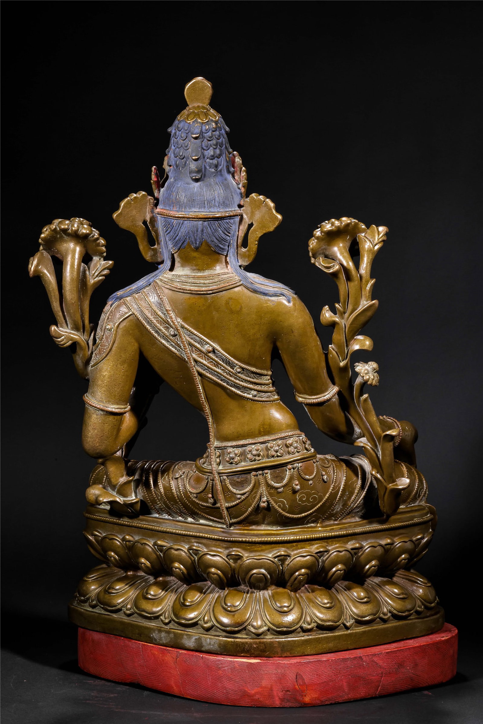 A Chinese Bronze Buddha Statue - 16