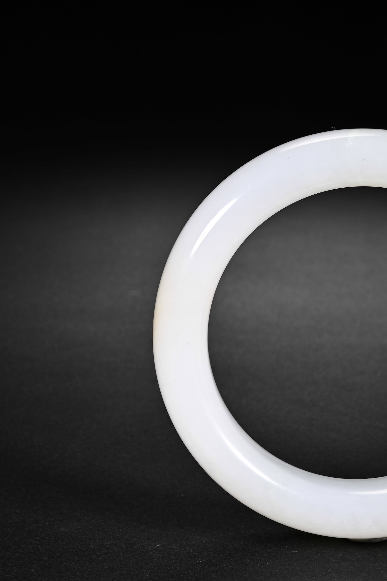 A Chinese Hetian Jade Bangle - 2