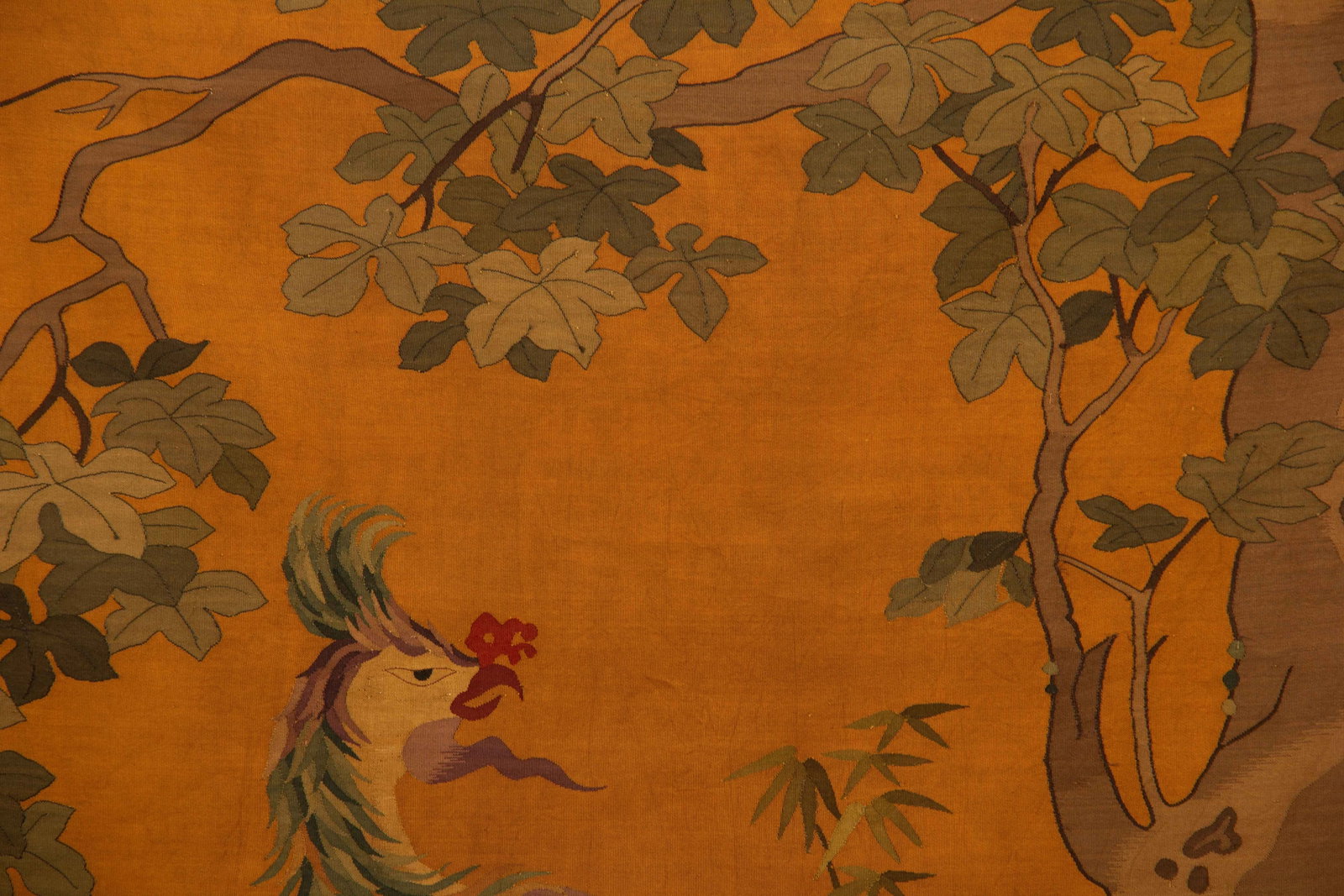 CHINESE KESI SILK PHOENIX SCROLL - 4