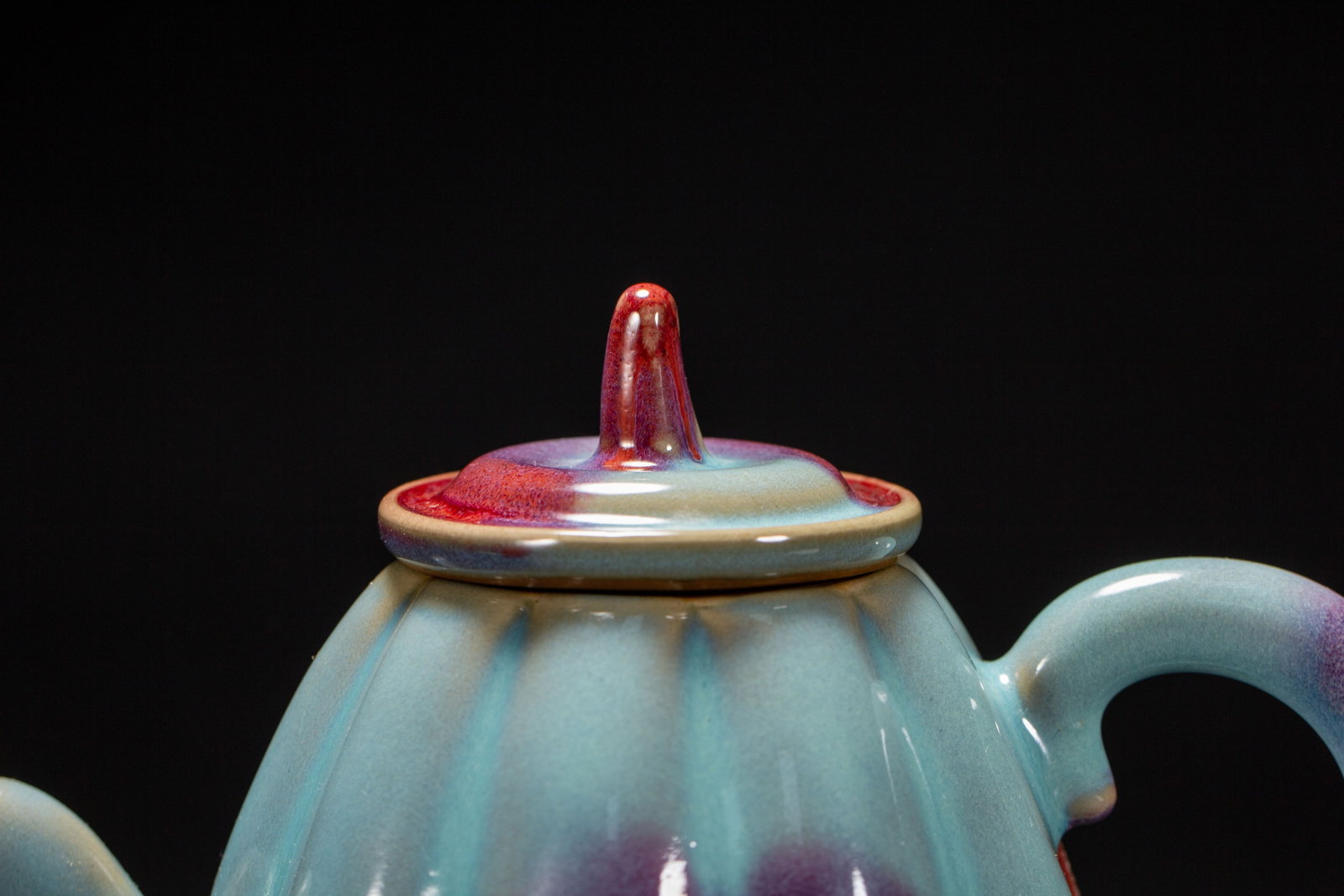A Chinese Jun Kiln Teapot - 3