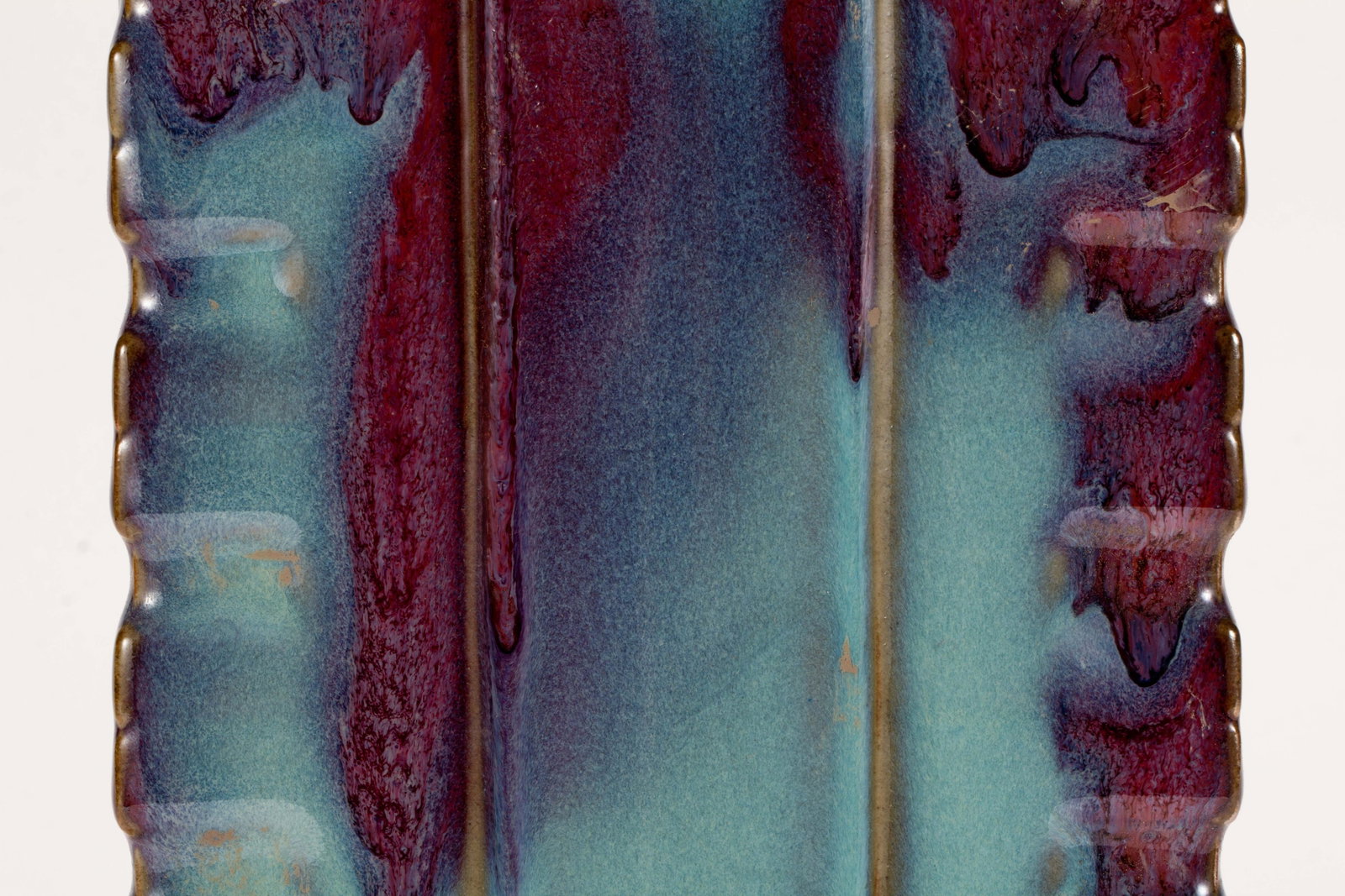 A Chinese Jun Kiln Square Vase - 3