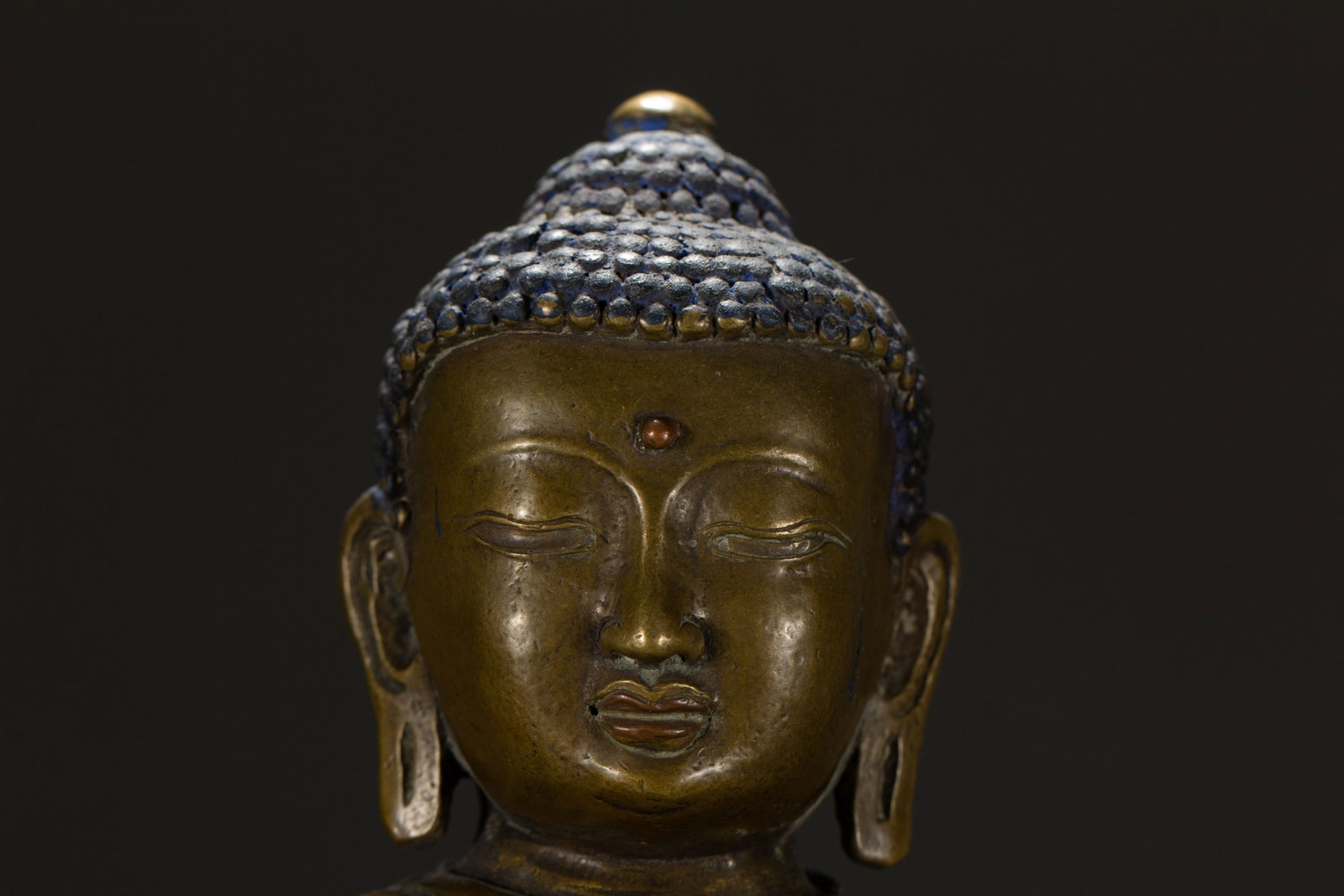 A Chinese Alloy Copper Standing Buddha - 2