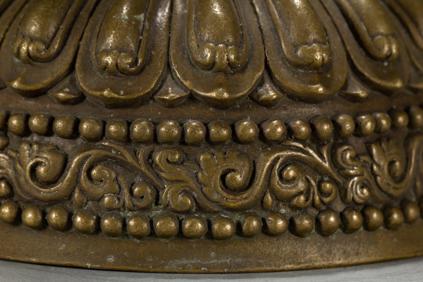 A Chinese Alloy Copper Standing Buddha - 6