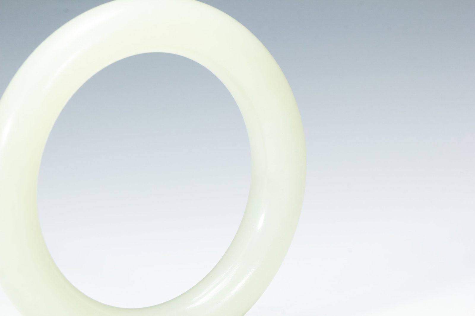 A Chinese Hetian Jade Bangle - 8