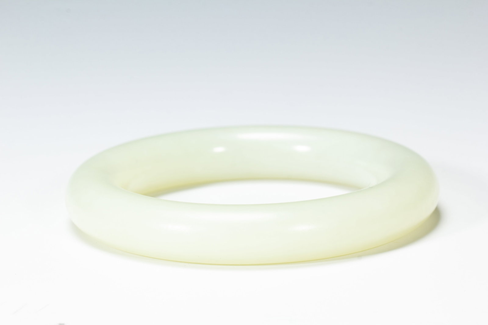A Chinese Hetian Jade Bangle - 9