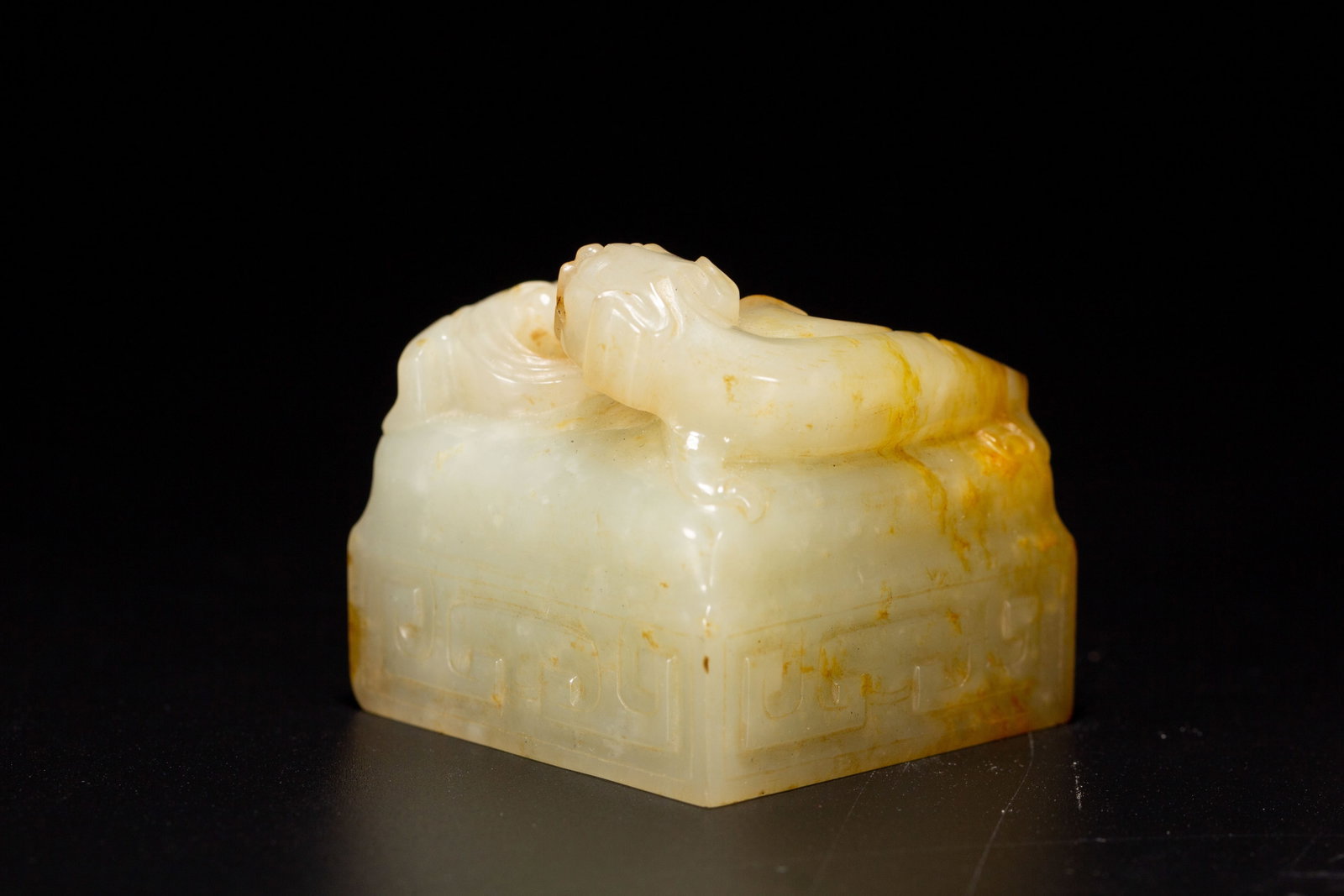 A Chinese Archaic Jade Seal - 3