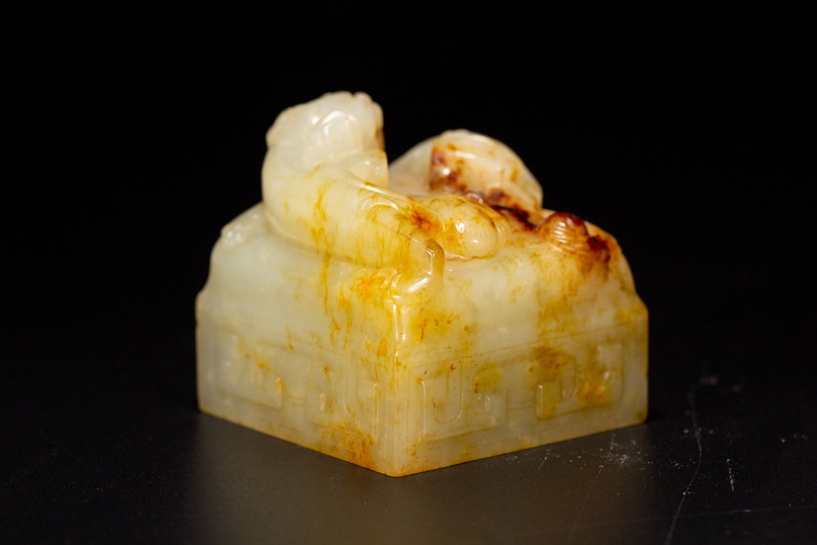 A Chinese Archaic Jade Seal - 4