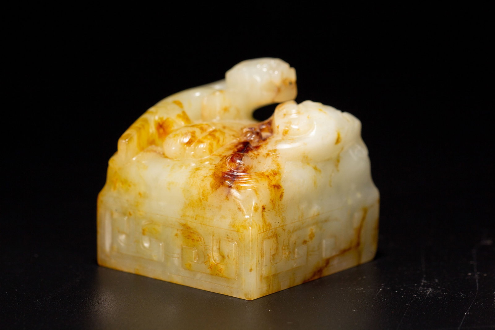 A Chinese Archaic Jade Seal - 5