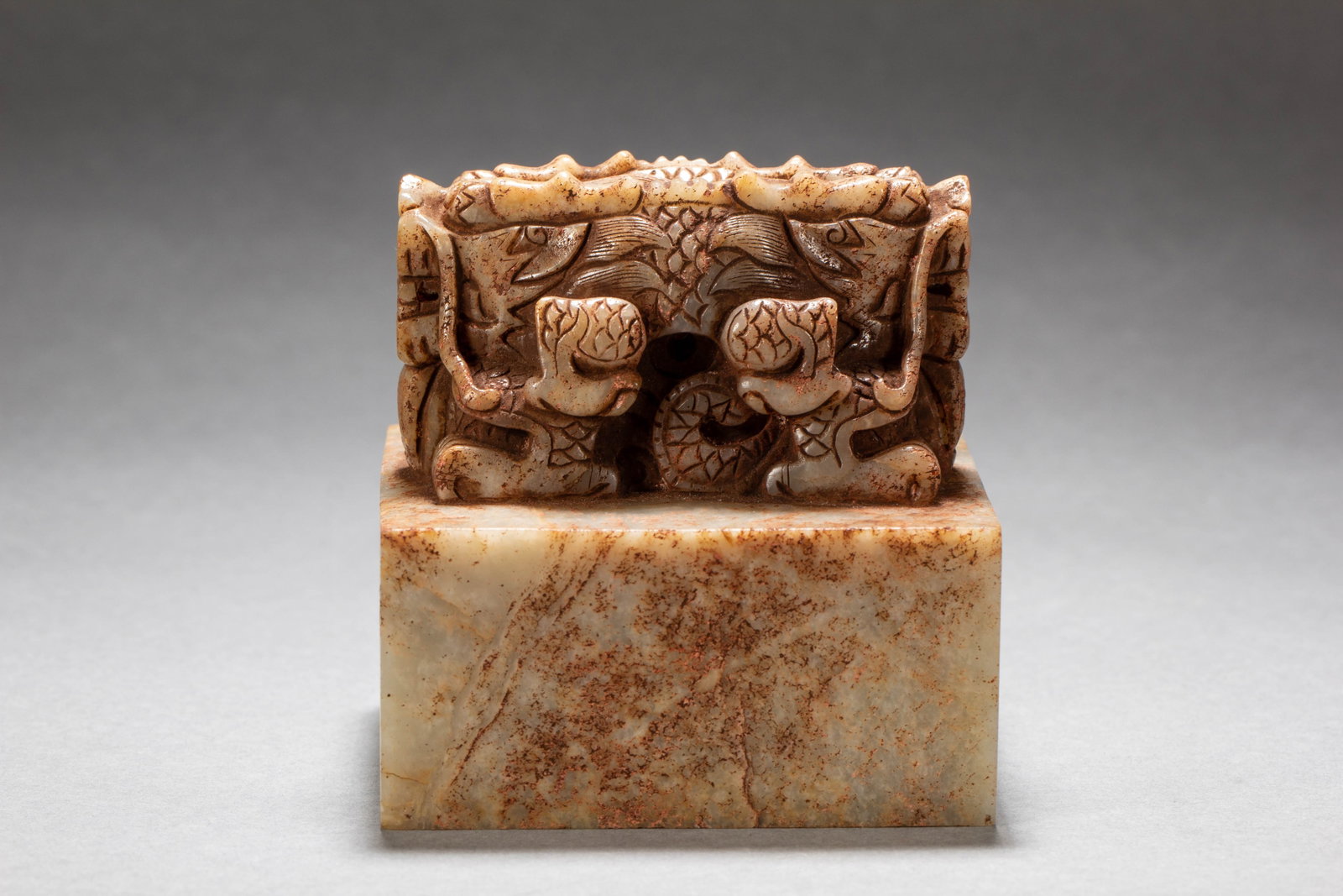 A Chinese Archaic Jade Seal - 3