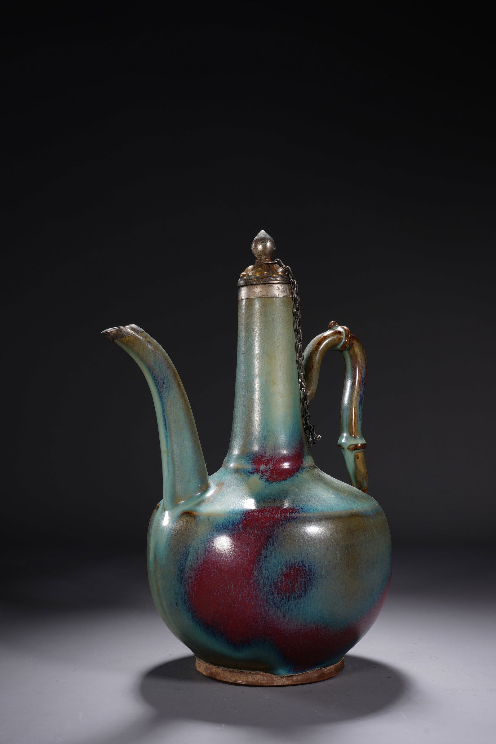 Jun Ware Porcelain Pot - 2