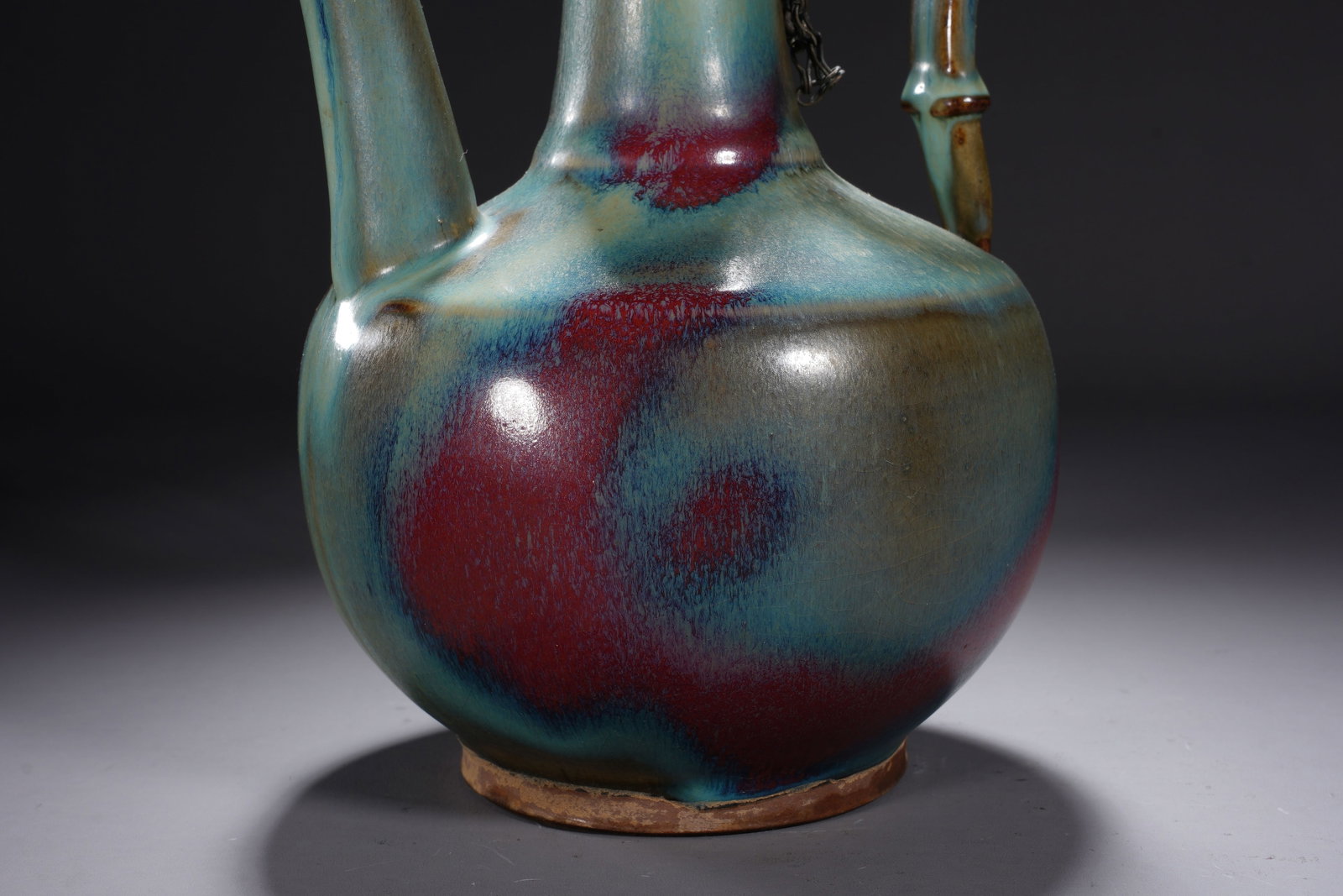 Jun Ware Porcelain Pot - 4