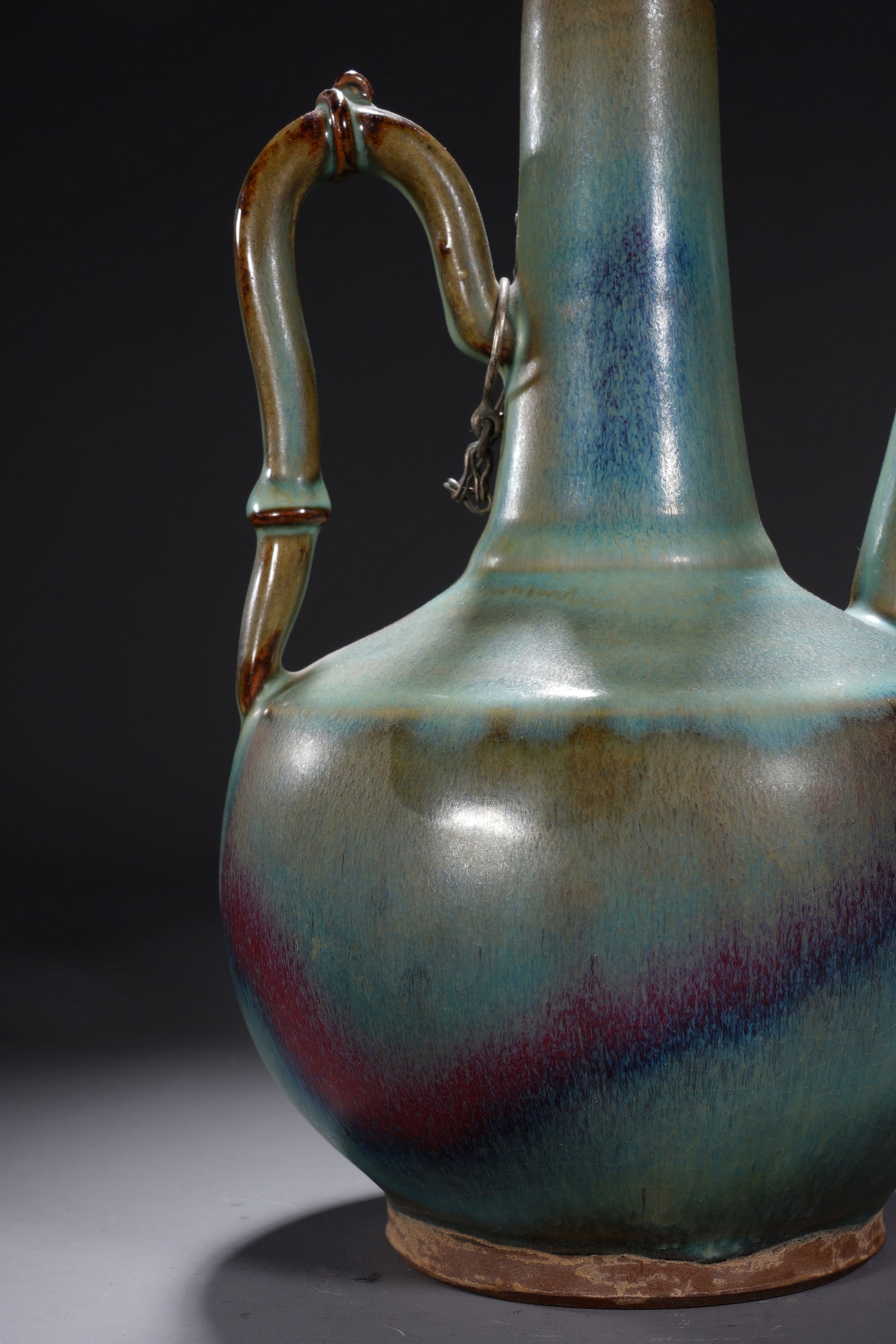 Jun Ware Porcelain Pot - 7